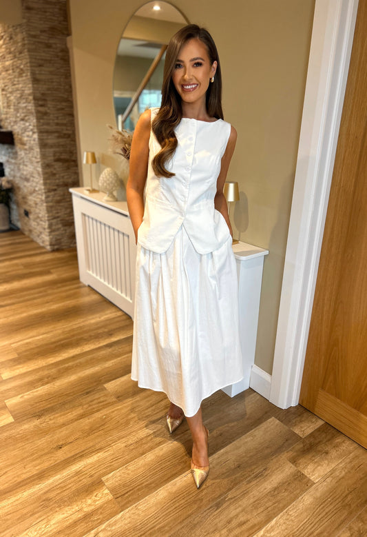 Freya Two Piece White