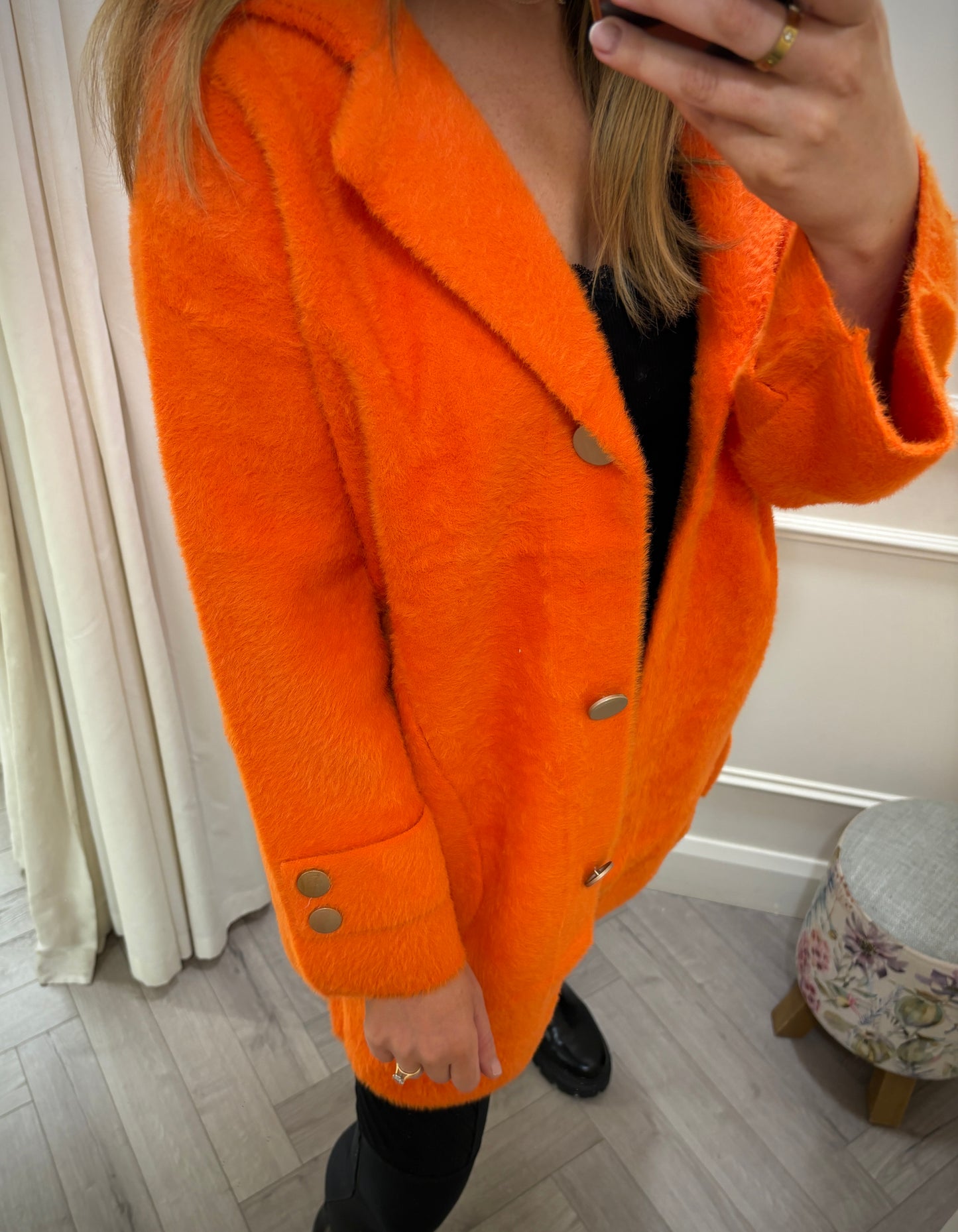 Elsie Coat Orange