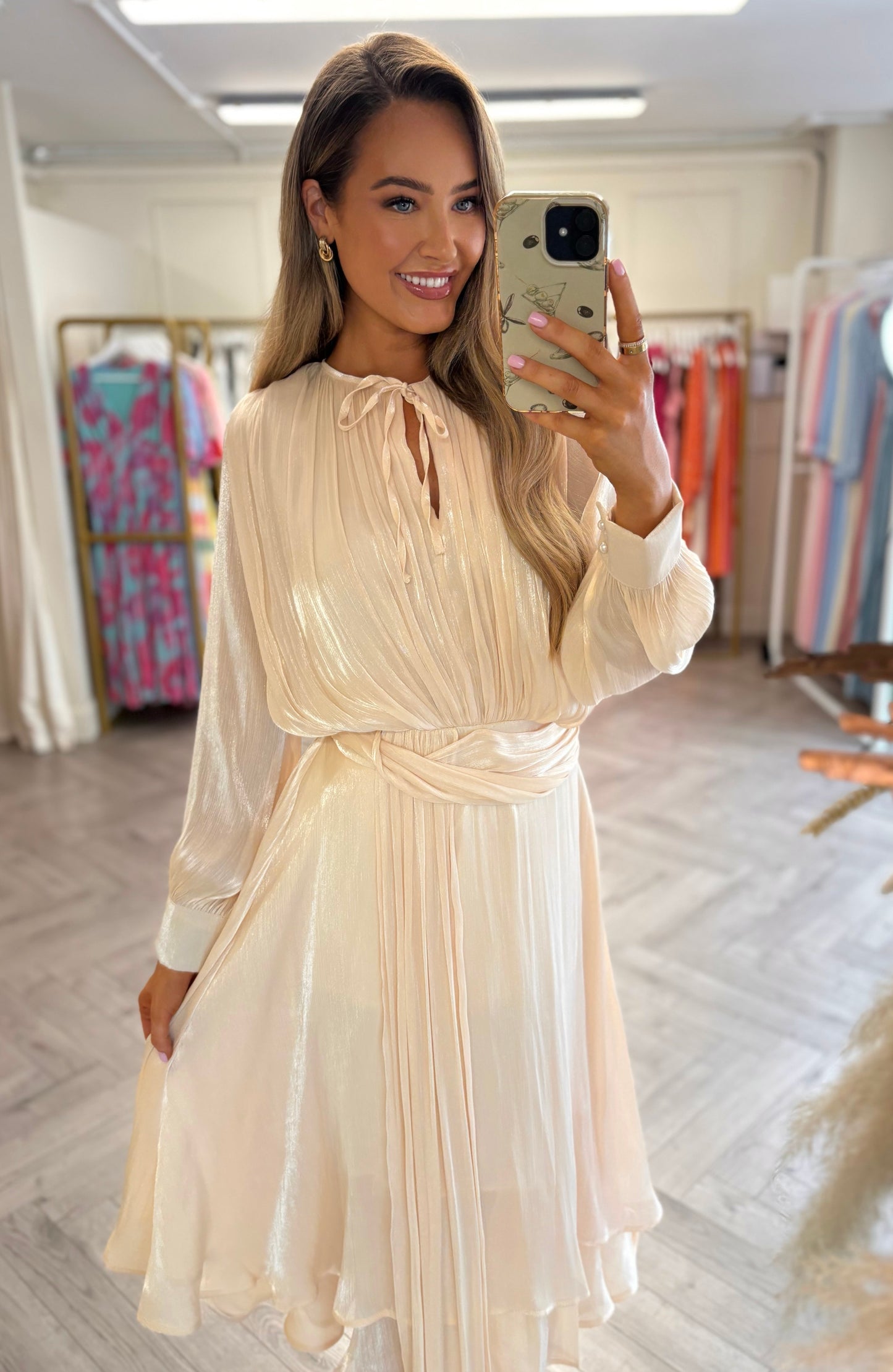 Willow Dress Beige