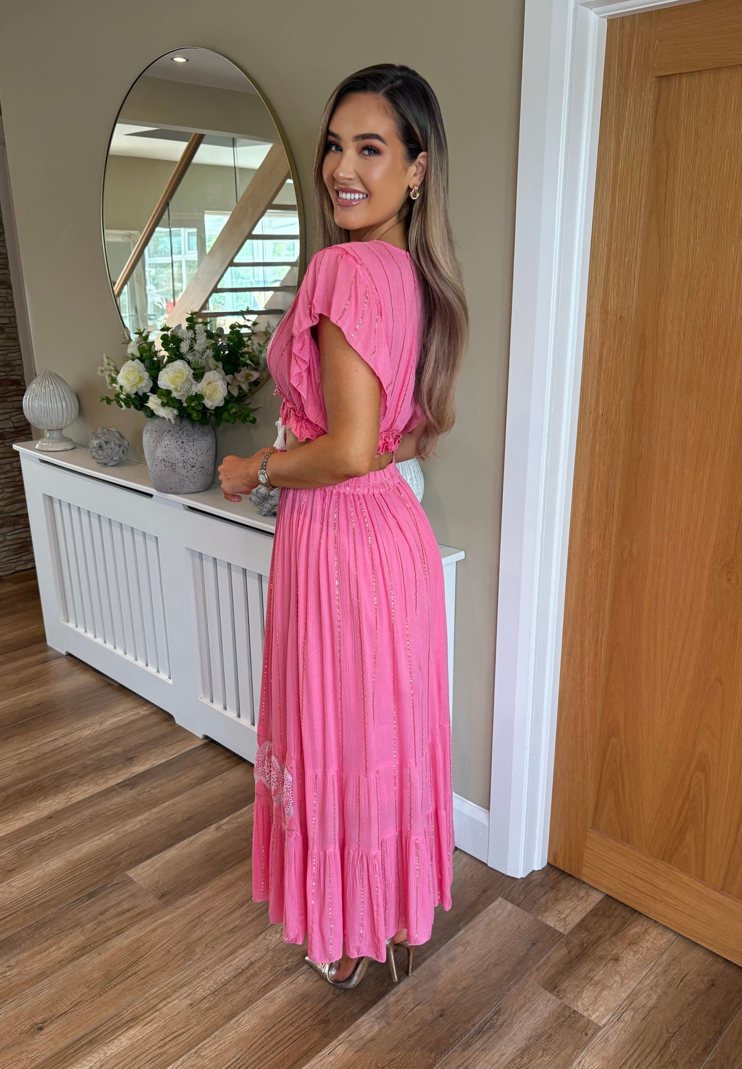 Jasmine Two Piece Pink