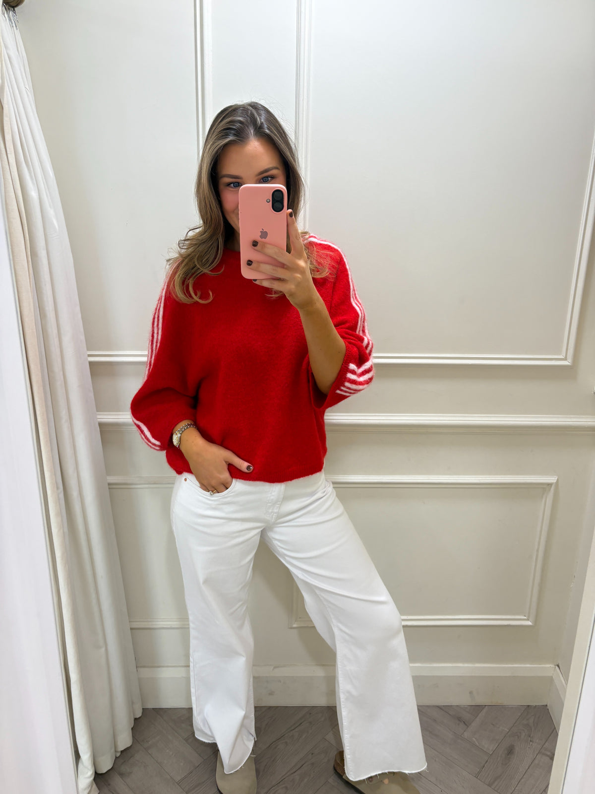 Gina Knit Red