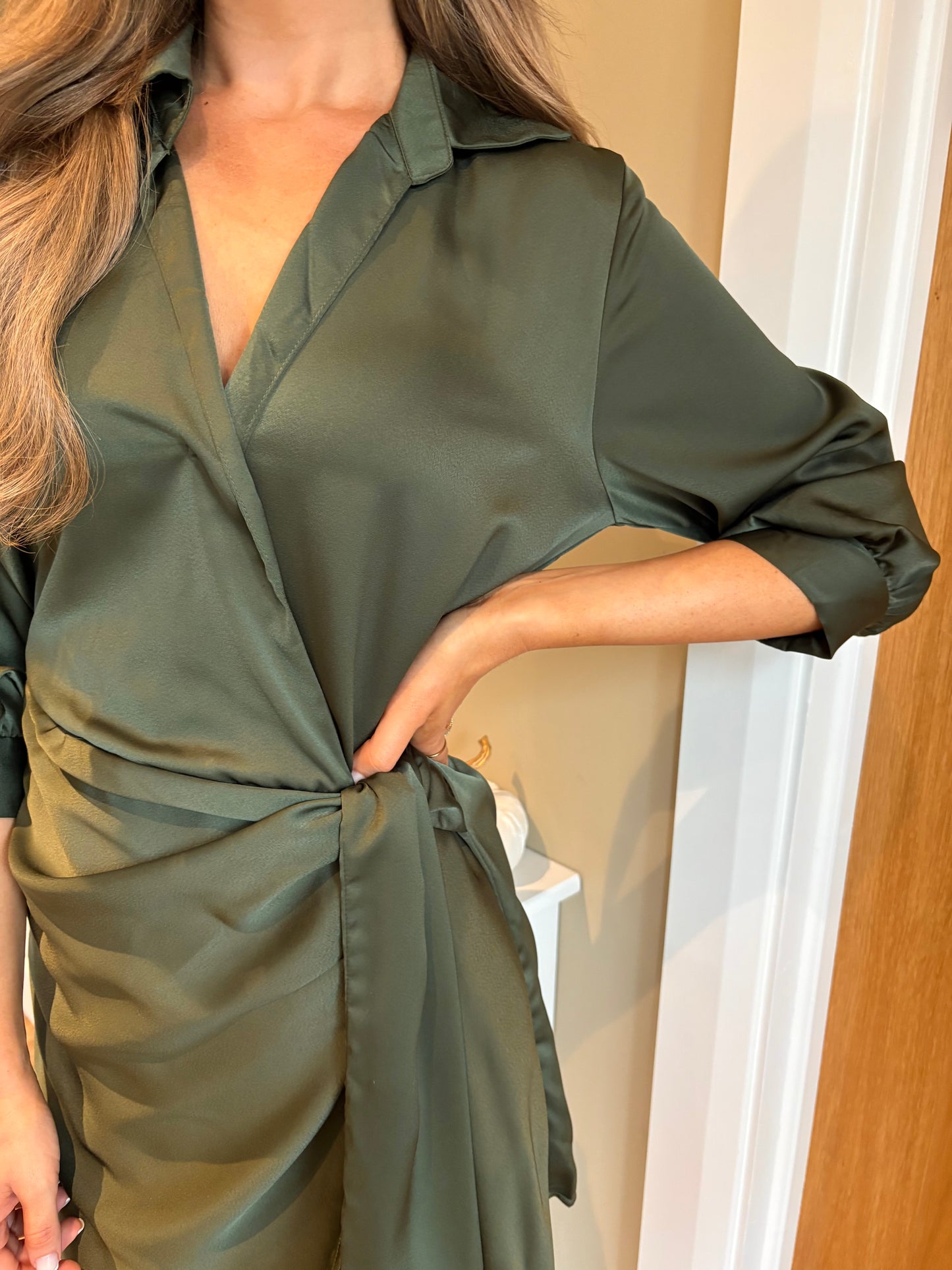Jax Dress Khaki
