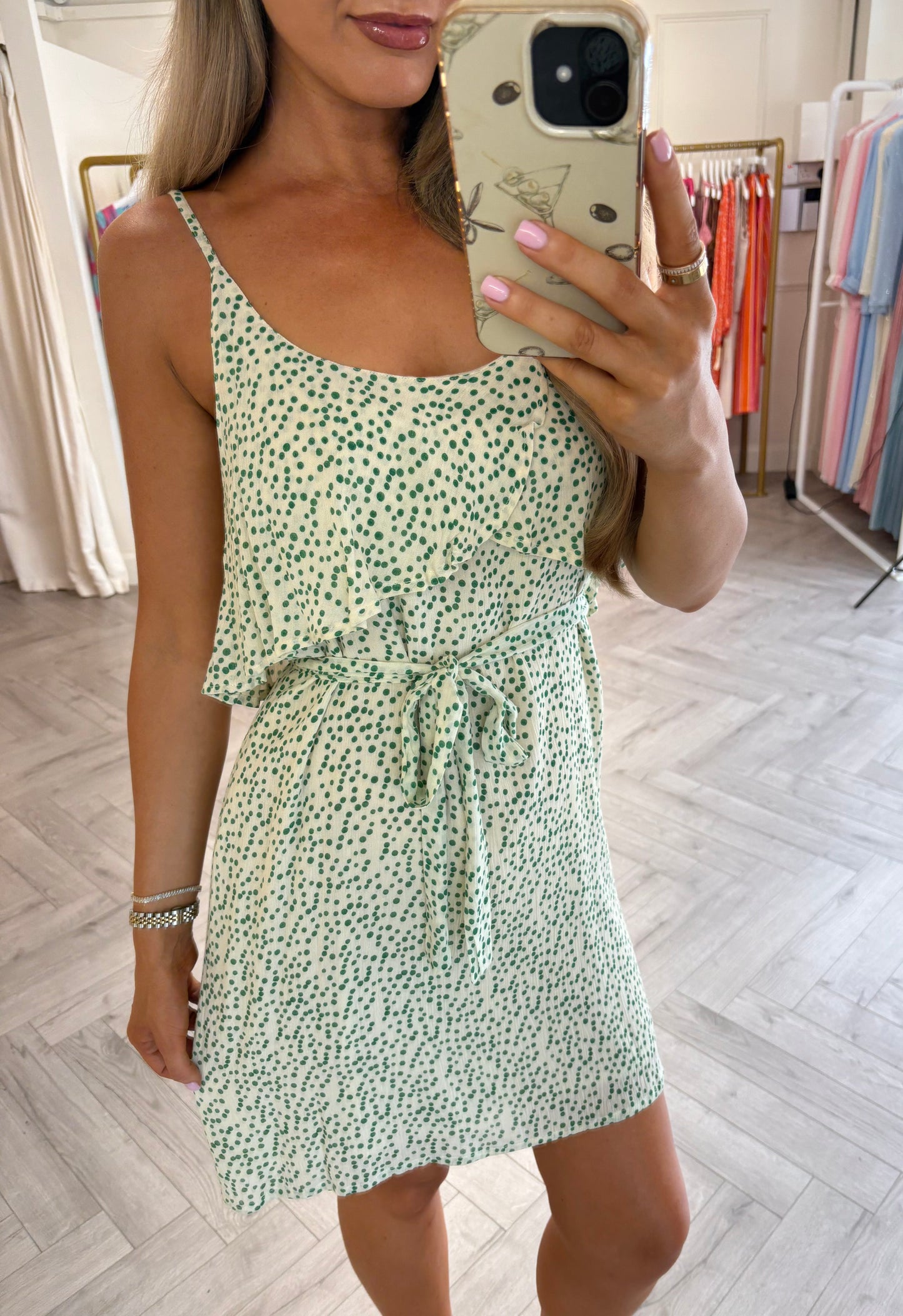 Maya Dress Green
