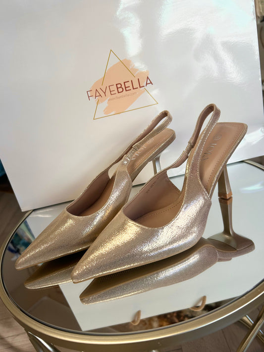 Callie Heel Gold