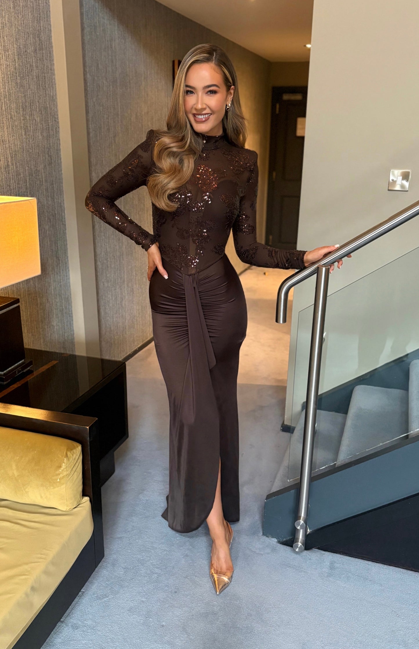 *PRE-ORDER* Quinta Dress Brown