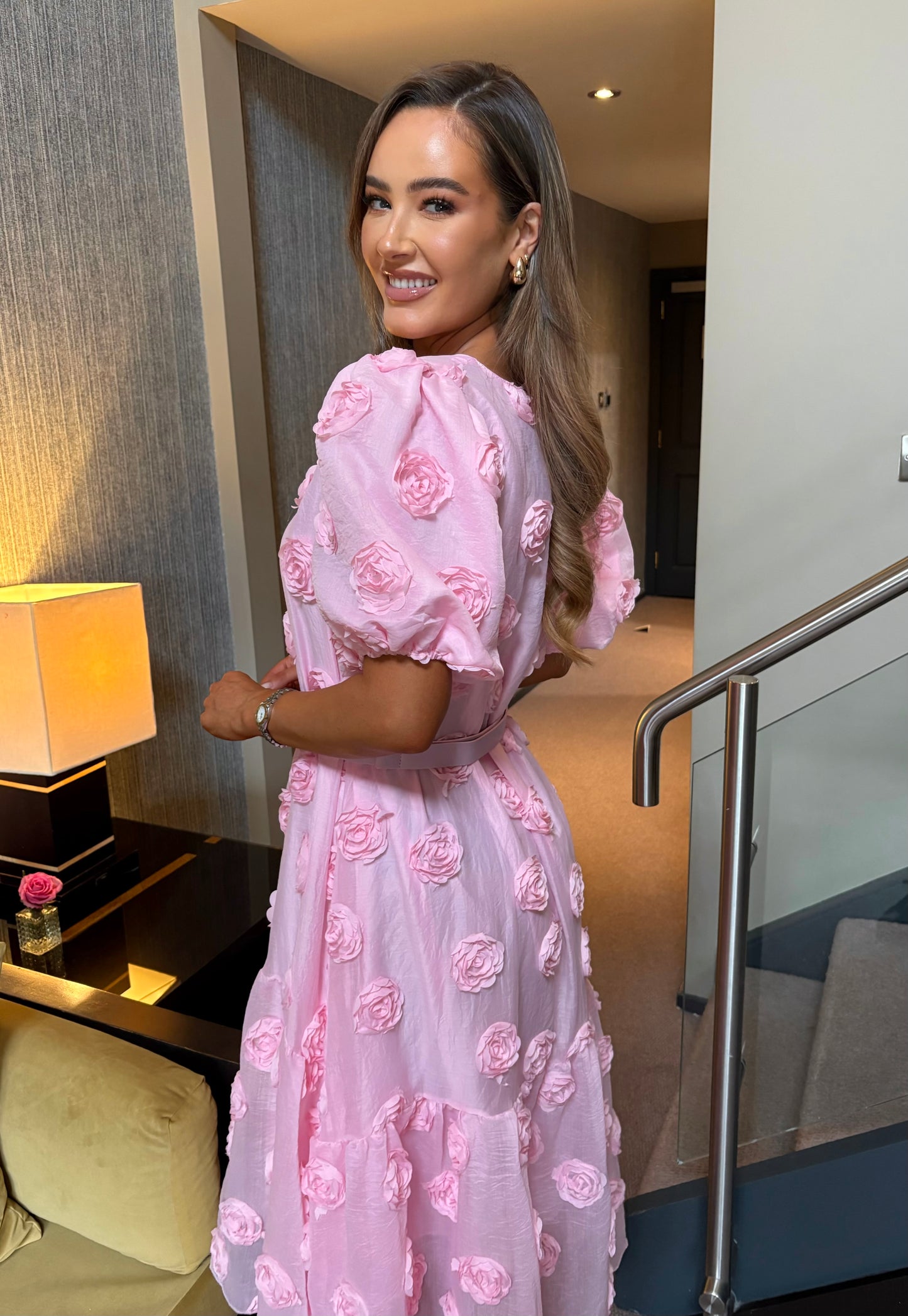 Flori Dress Pink