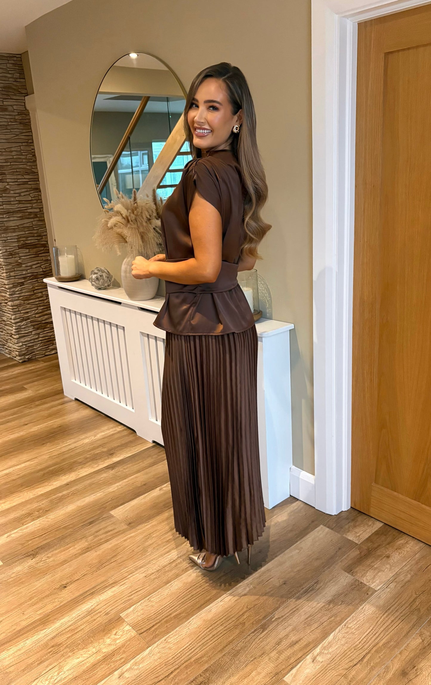 Eloria Two Piece Brown