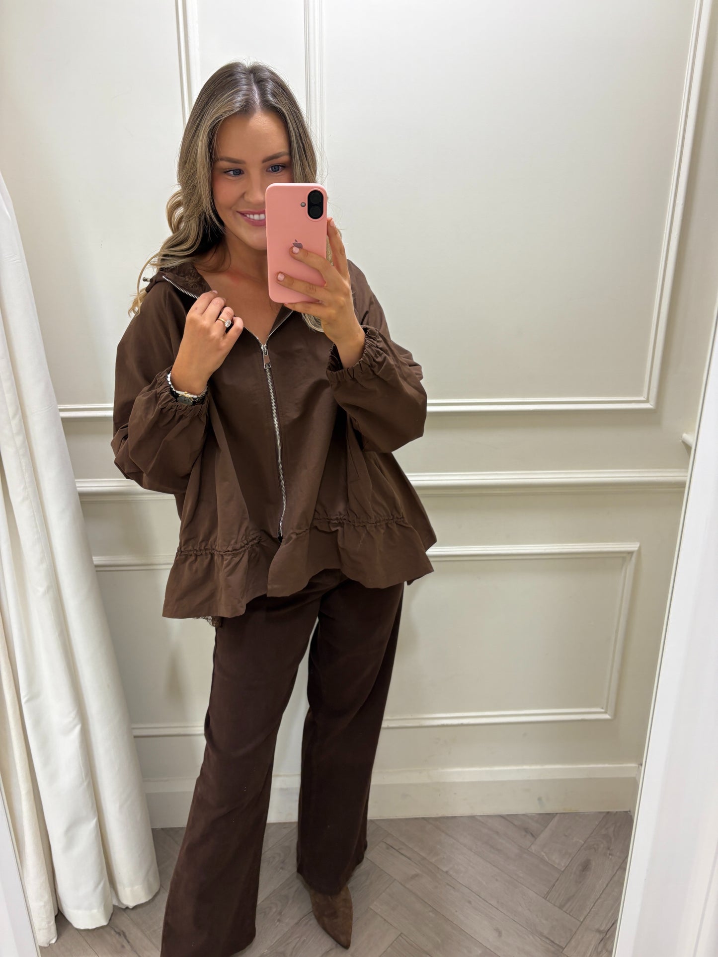 Boba Raincoat Brown