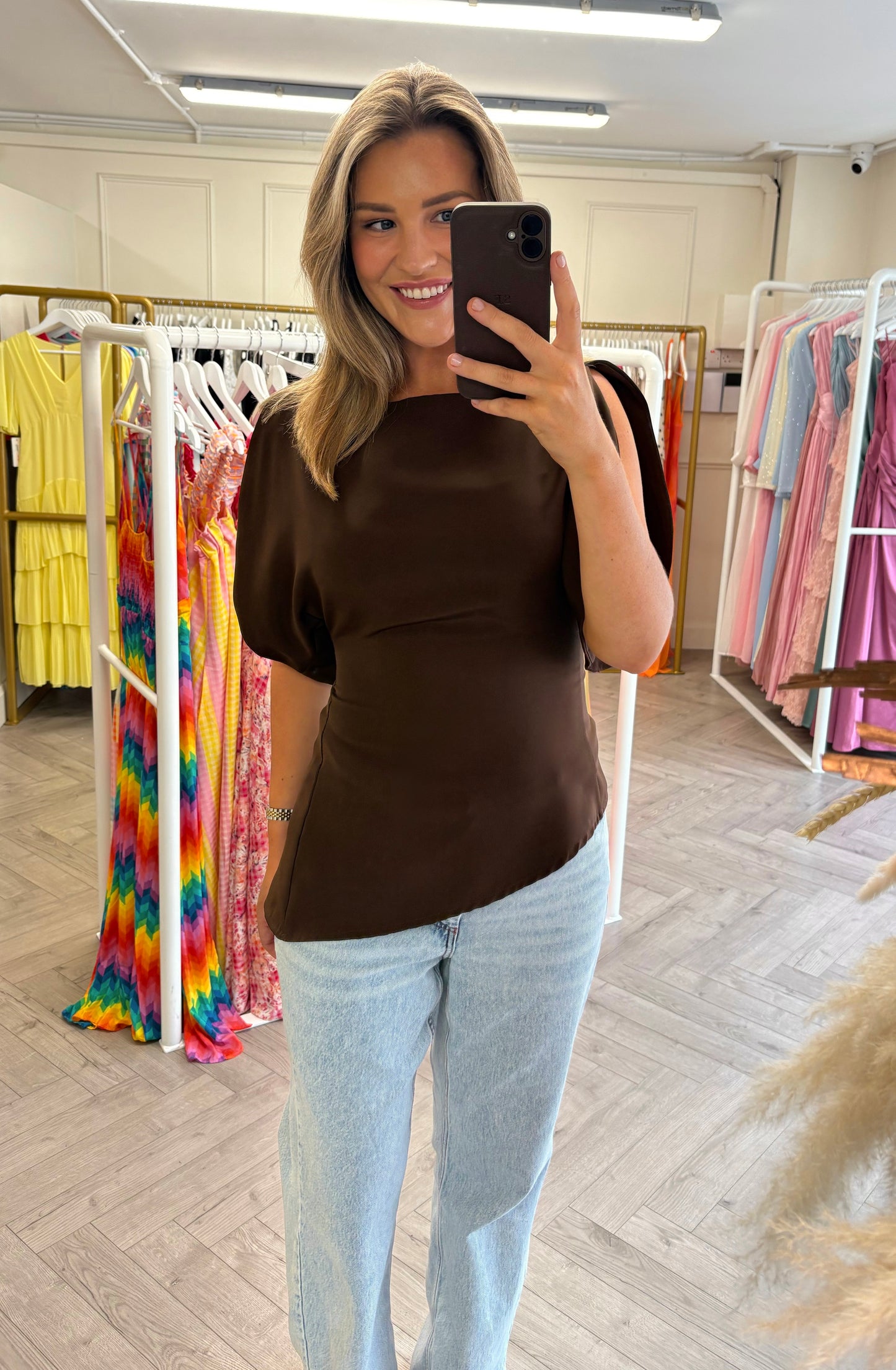 Connie Top Brown