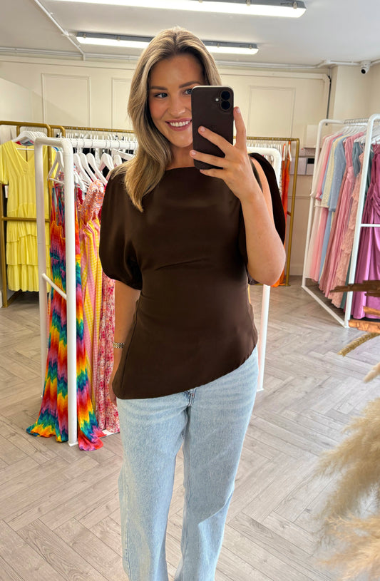 Connie Top Brown