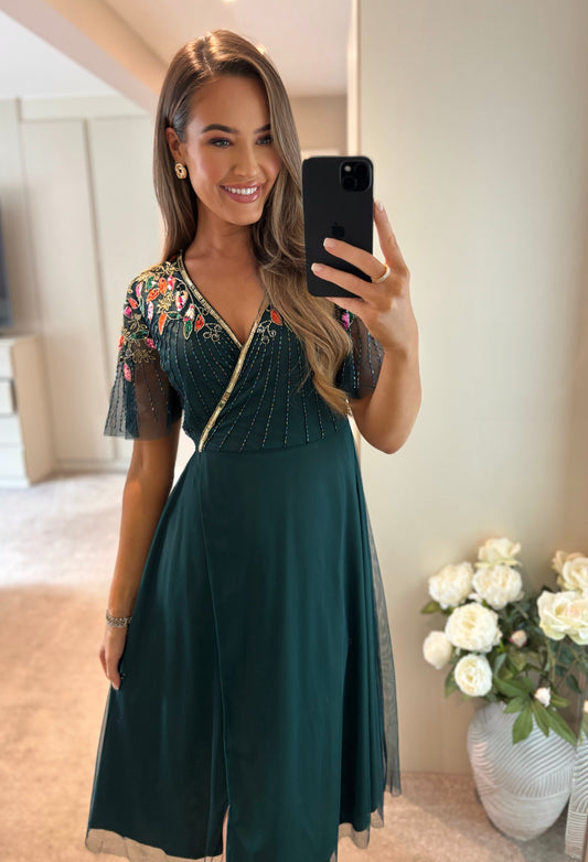 Bronya Dress Green