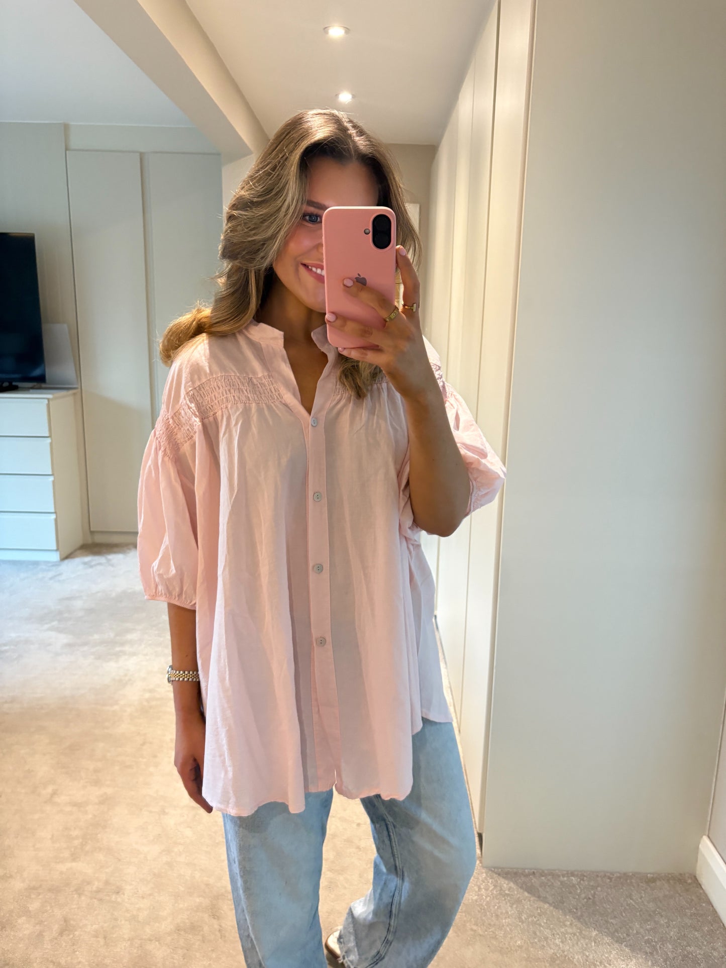 Ellie Top Pink