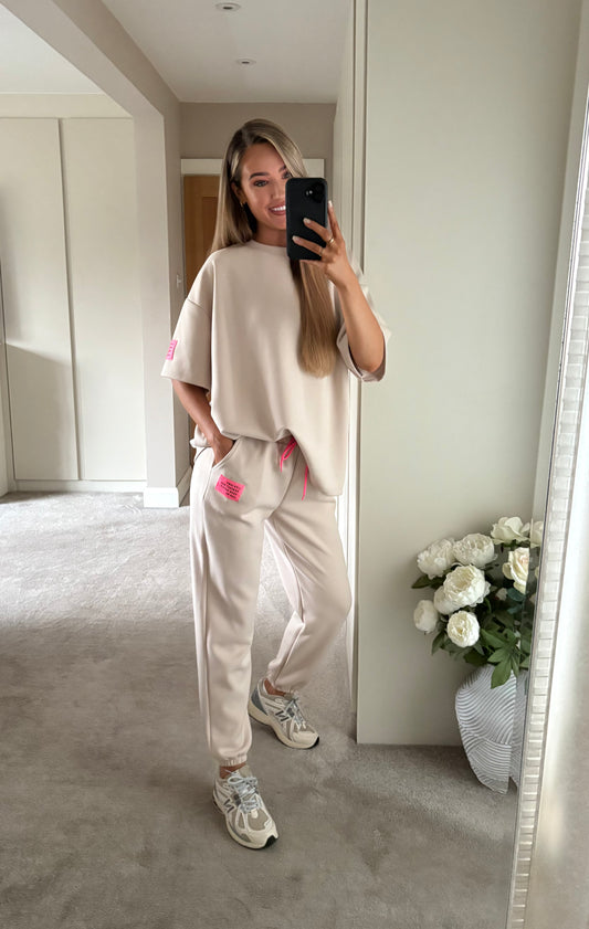 Haylie Tracksuit Beige