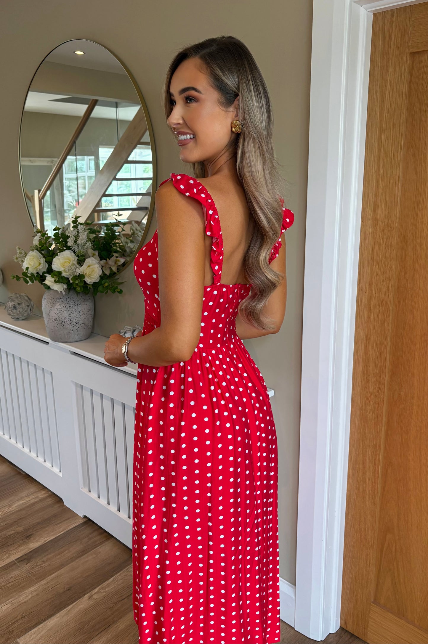 Lulu Dress Red