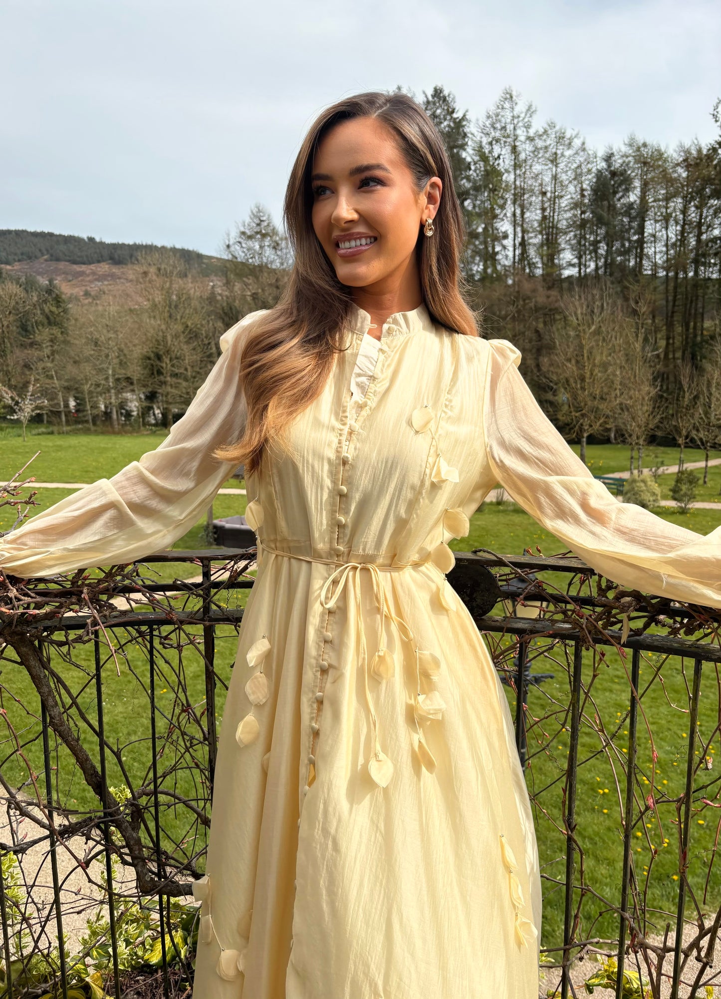 Alyssa Dress Yellow