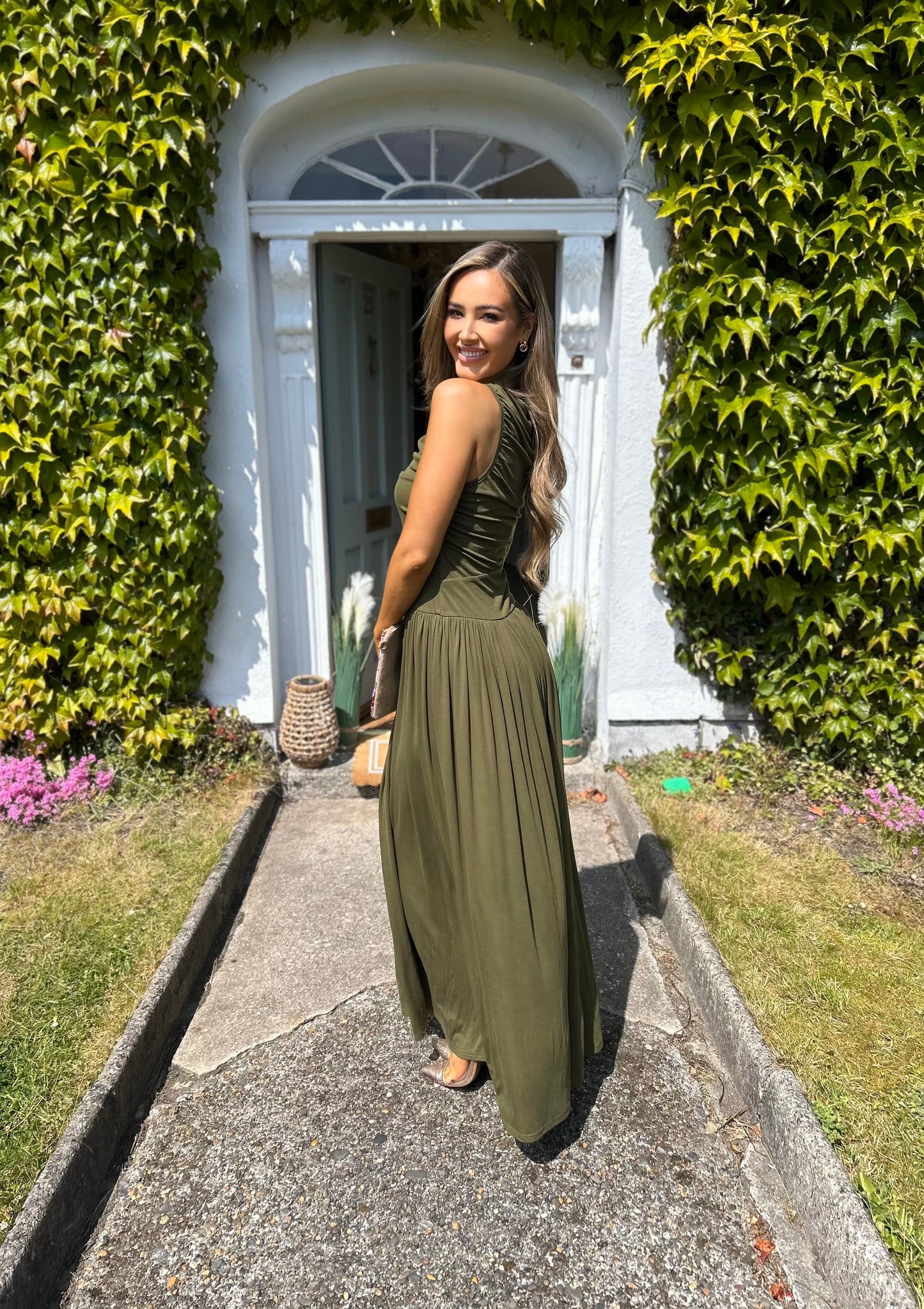 Isla Dress Khaki