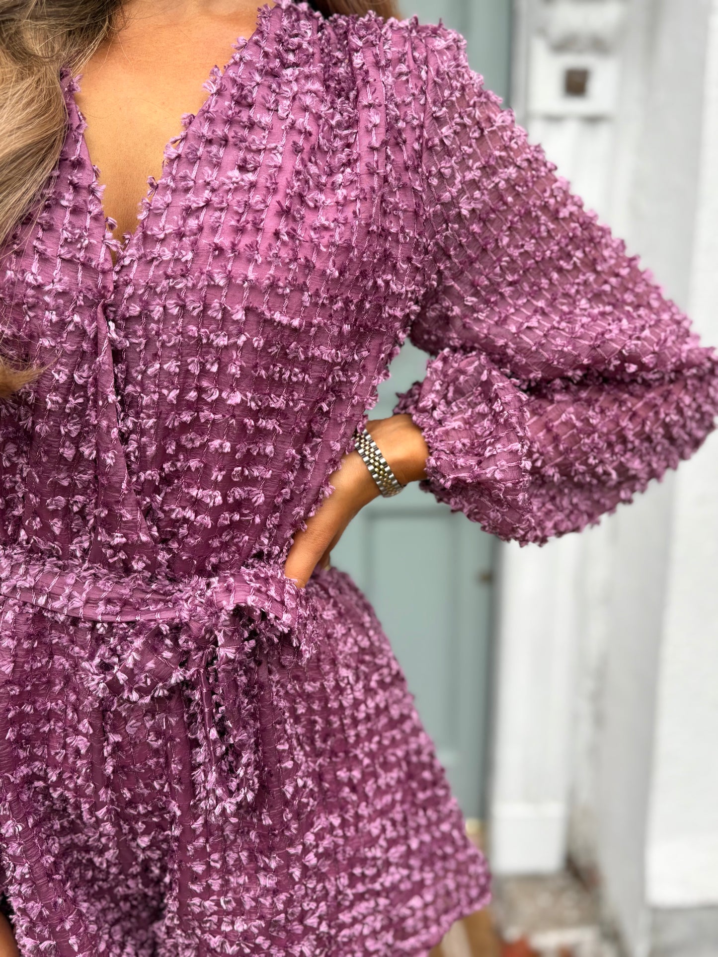 Keevah Playsuit Purple