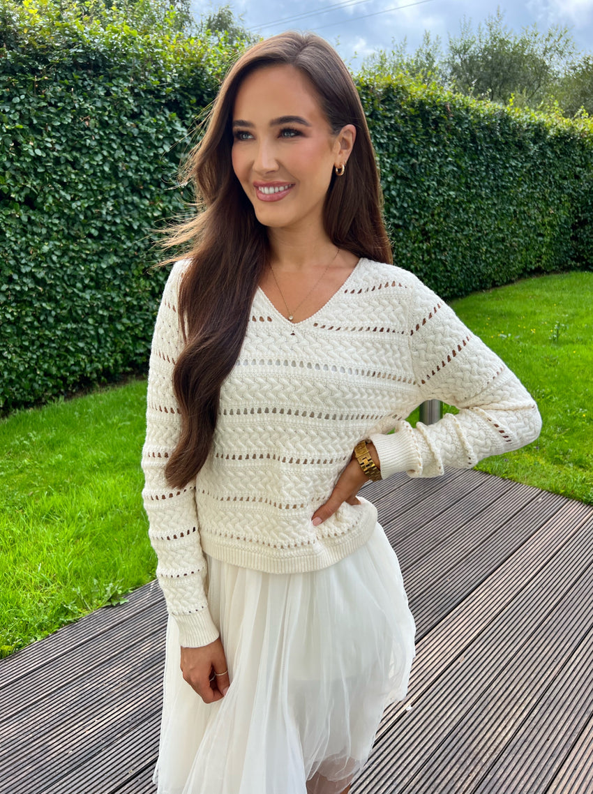 Lilia Knit Jumper and Tulle Dress