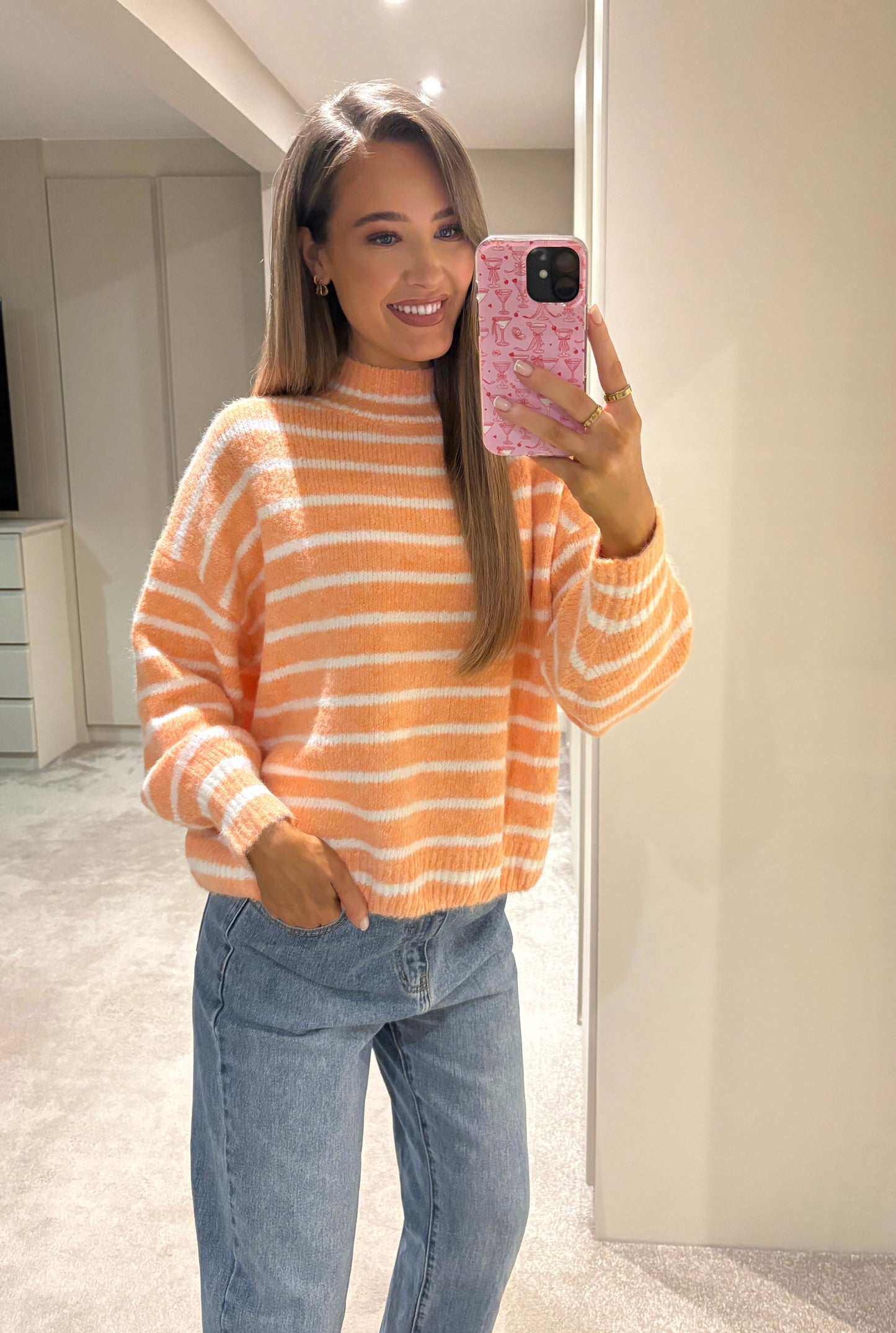 Luna Knit Orange