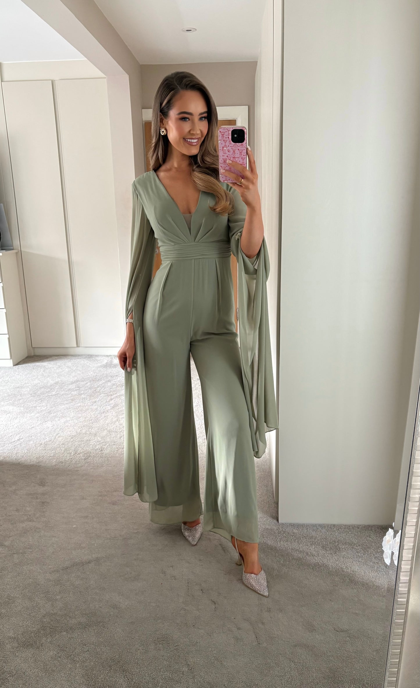 Mollie Jumpsuit Sage Green