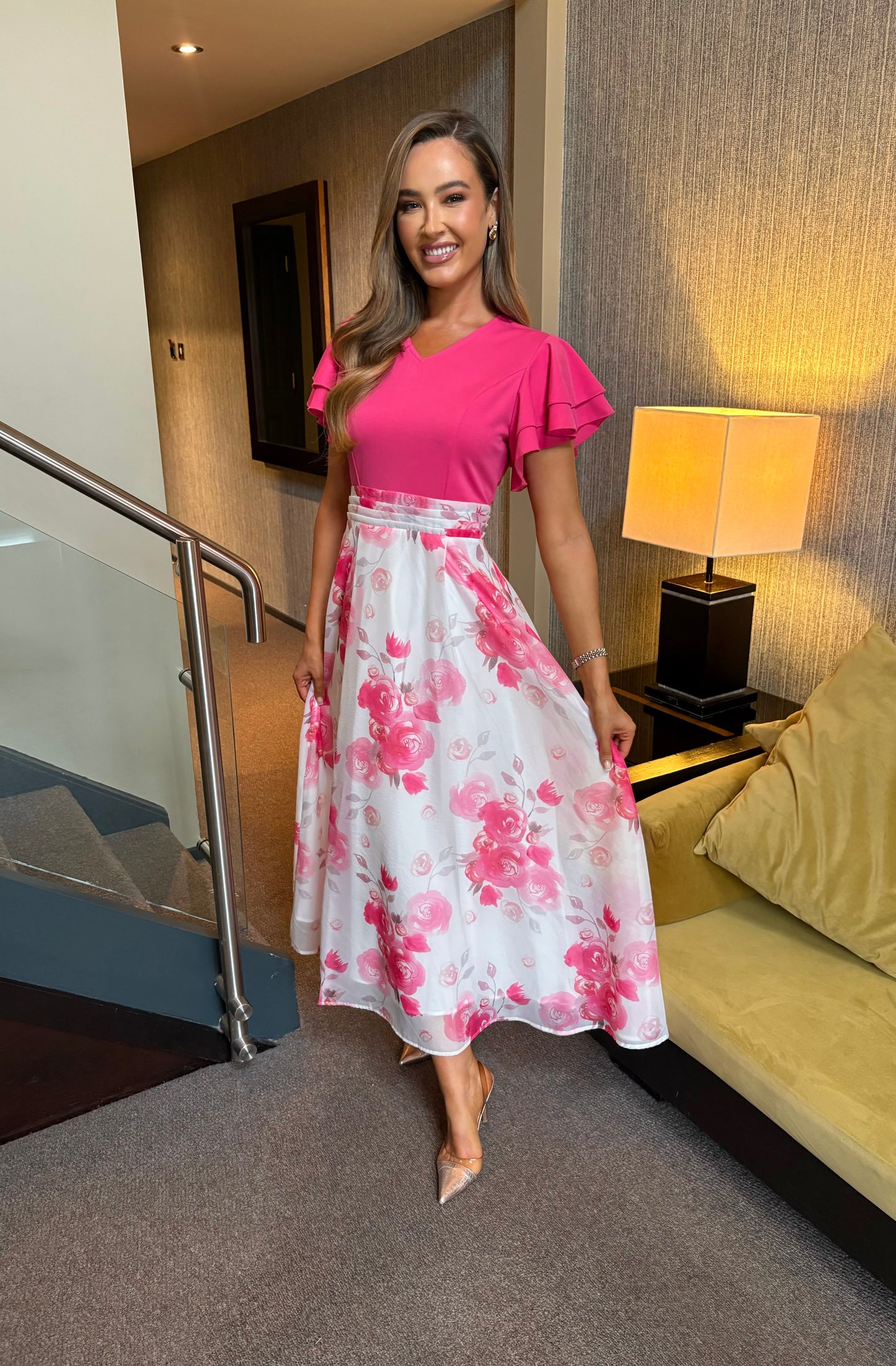 Dalarie Dress Pink