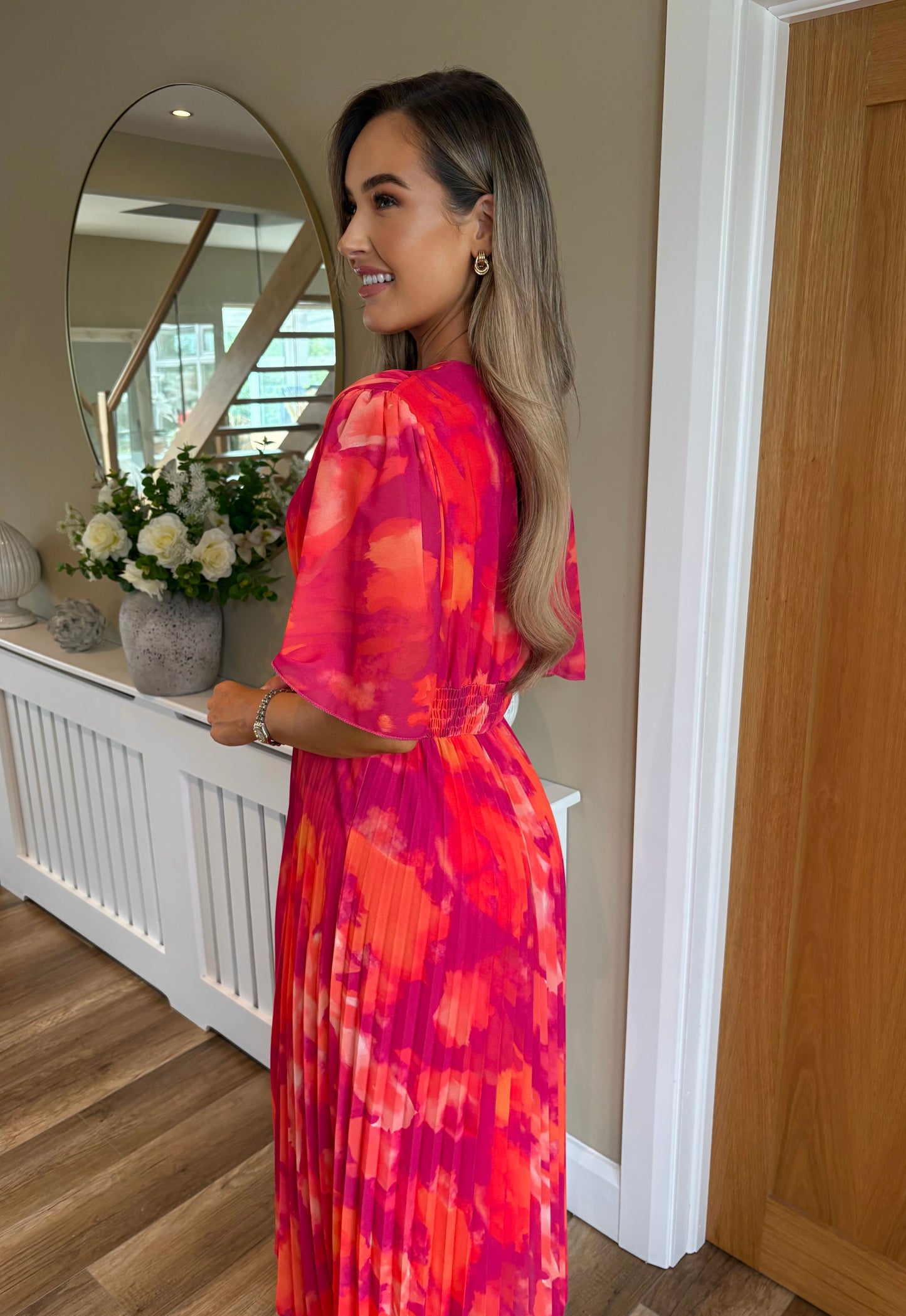 Naomi Dress Red