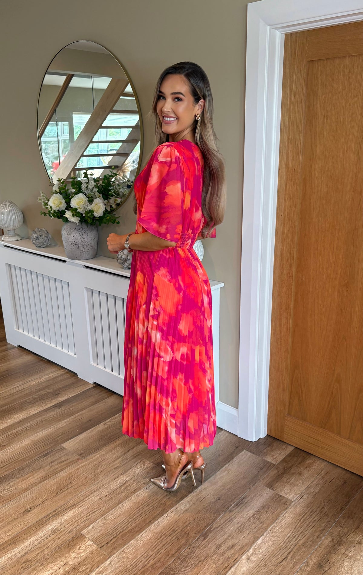 Naomi Dress Red