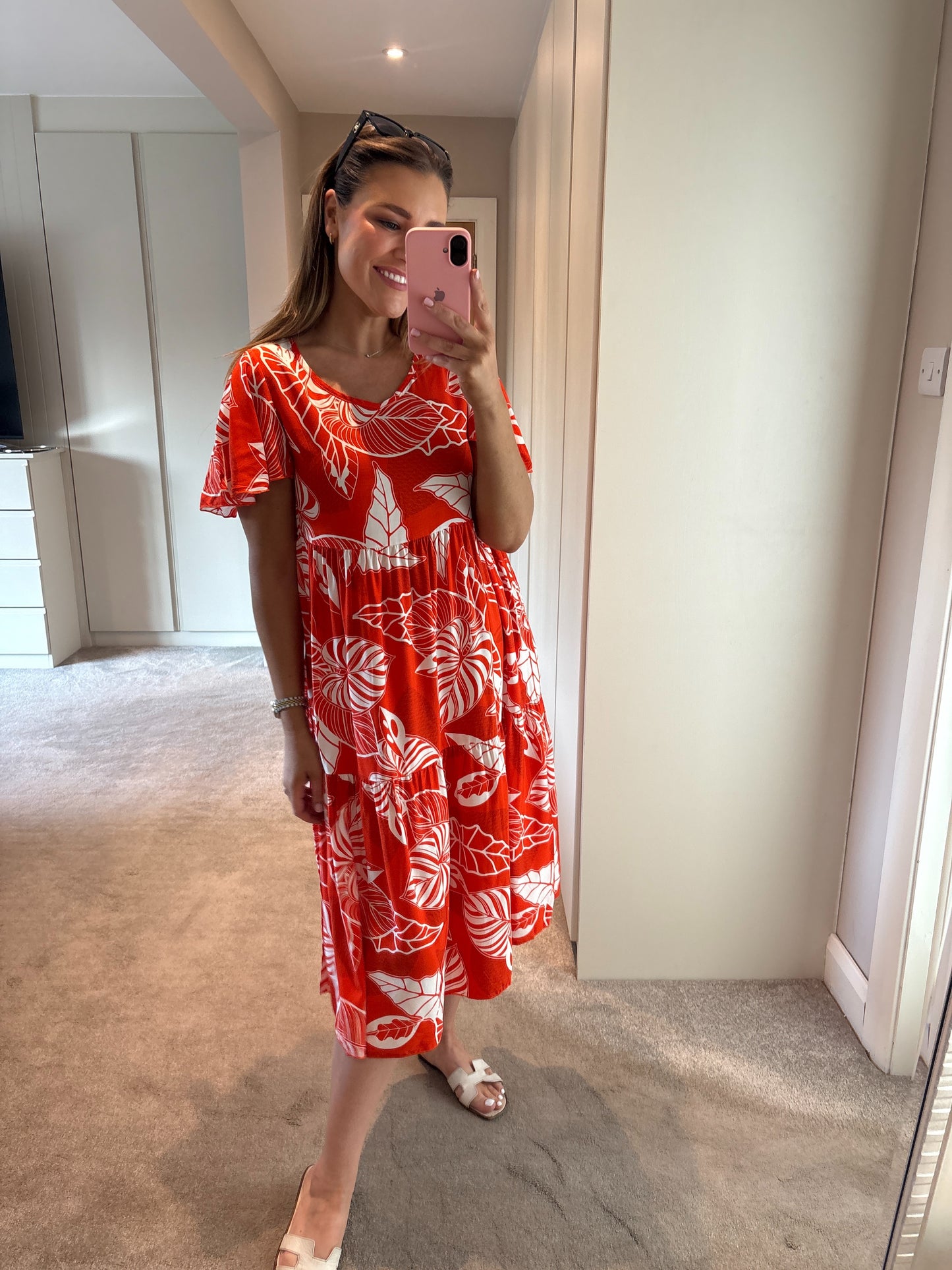 Blaire Dress Orange