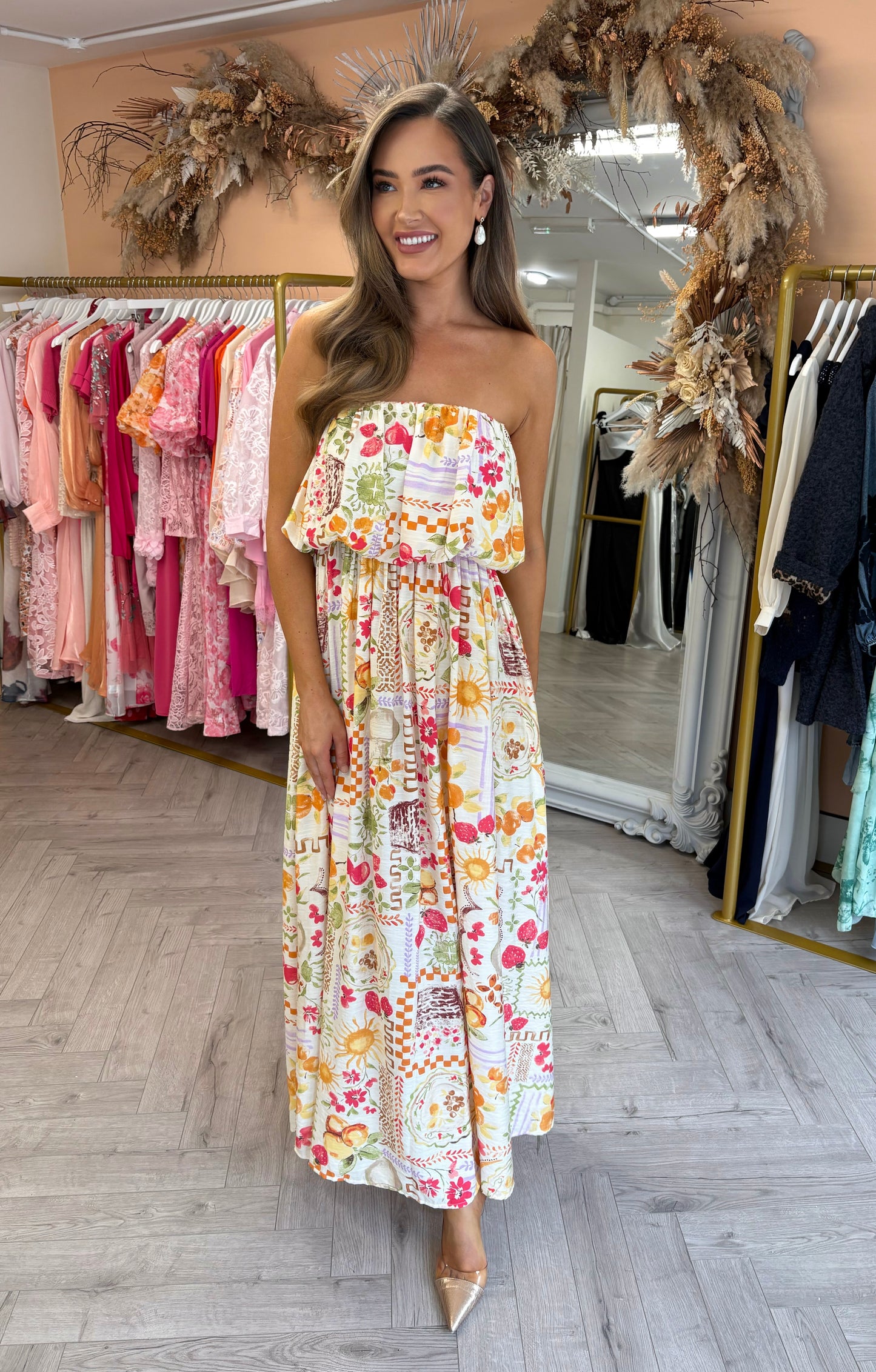 Donna Dress Yellow
