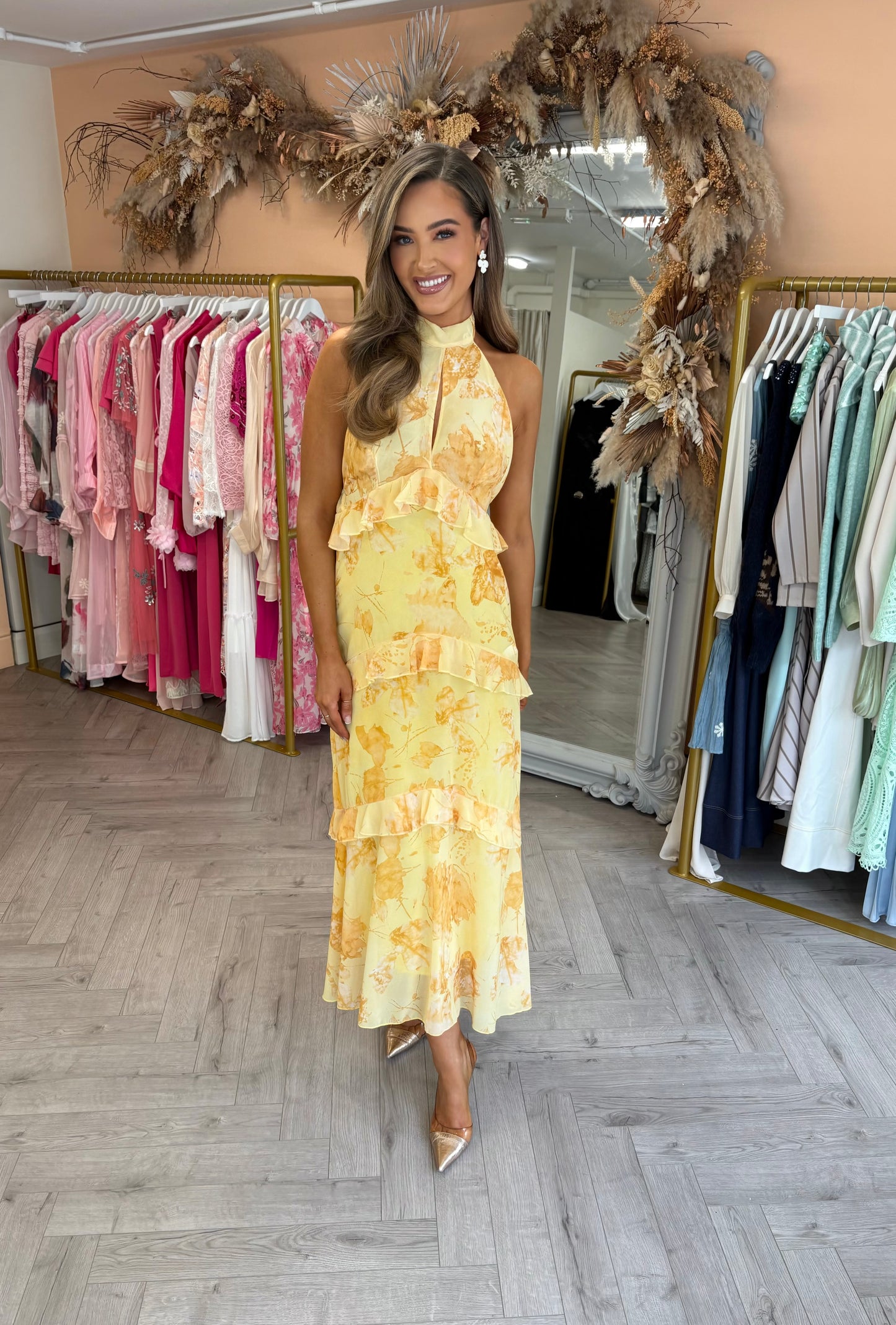 Harper Dress Lemon