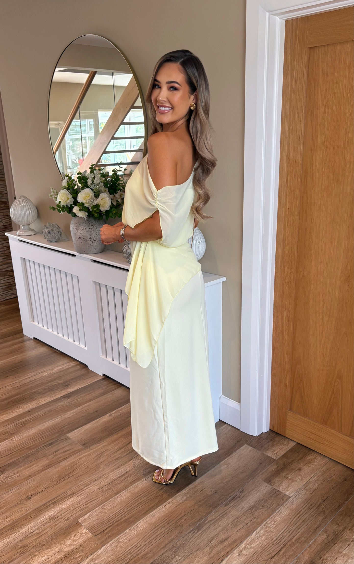 Alejandra Dress Lemon