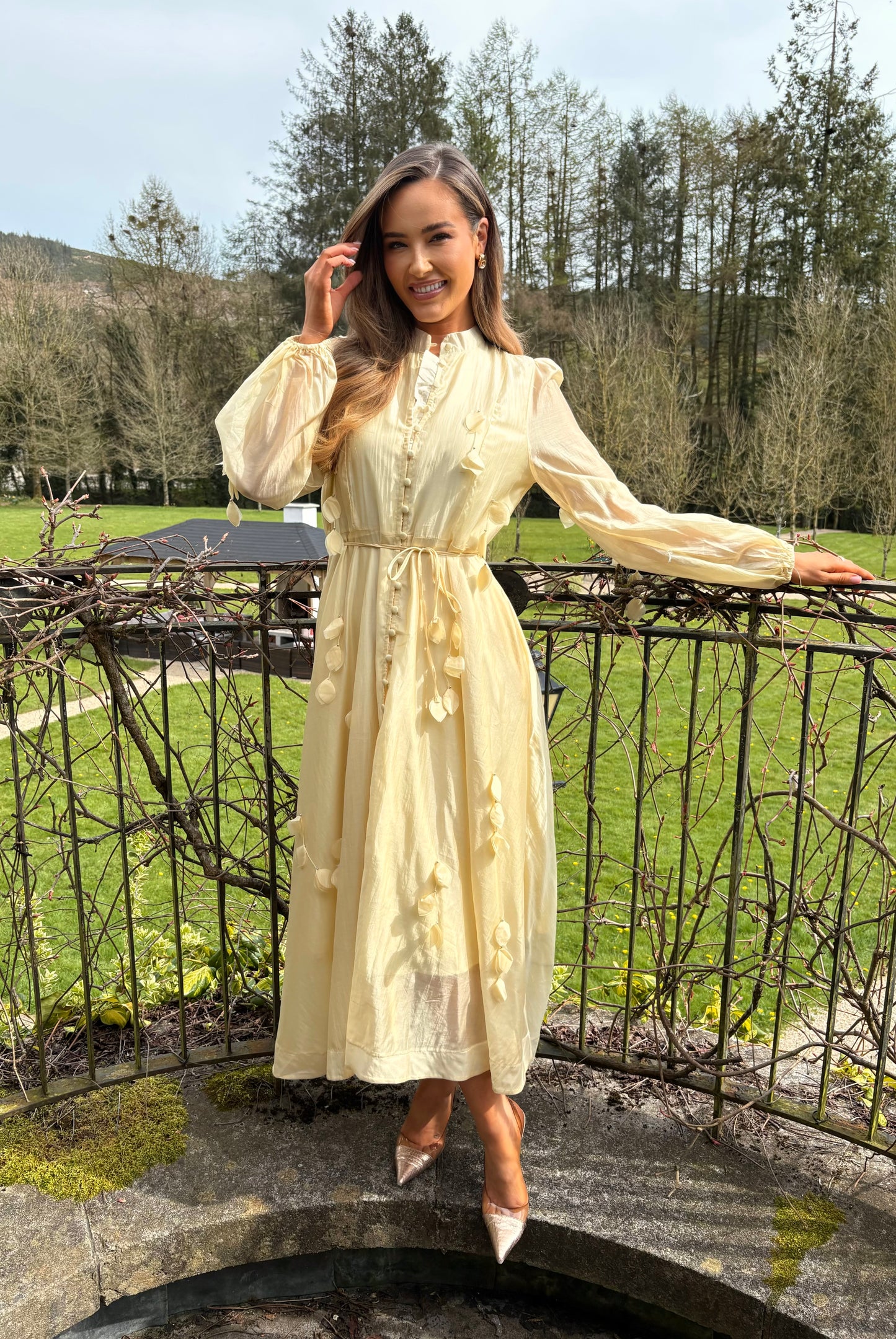 Alyssa Dress Yellow