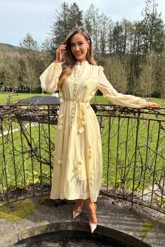 Alyssa Dress Yellow