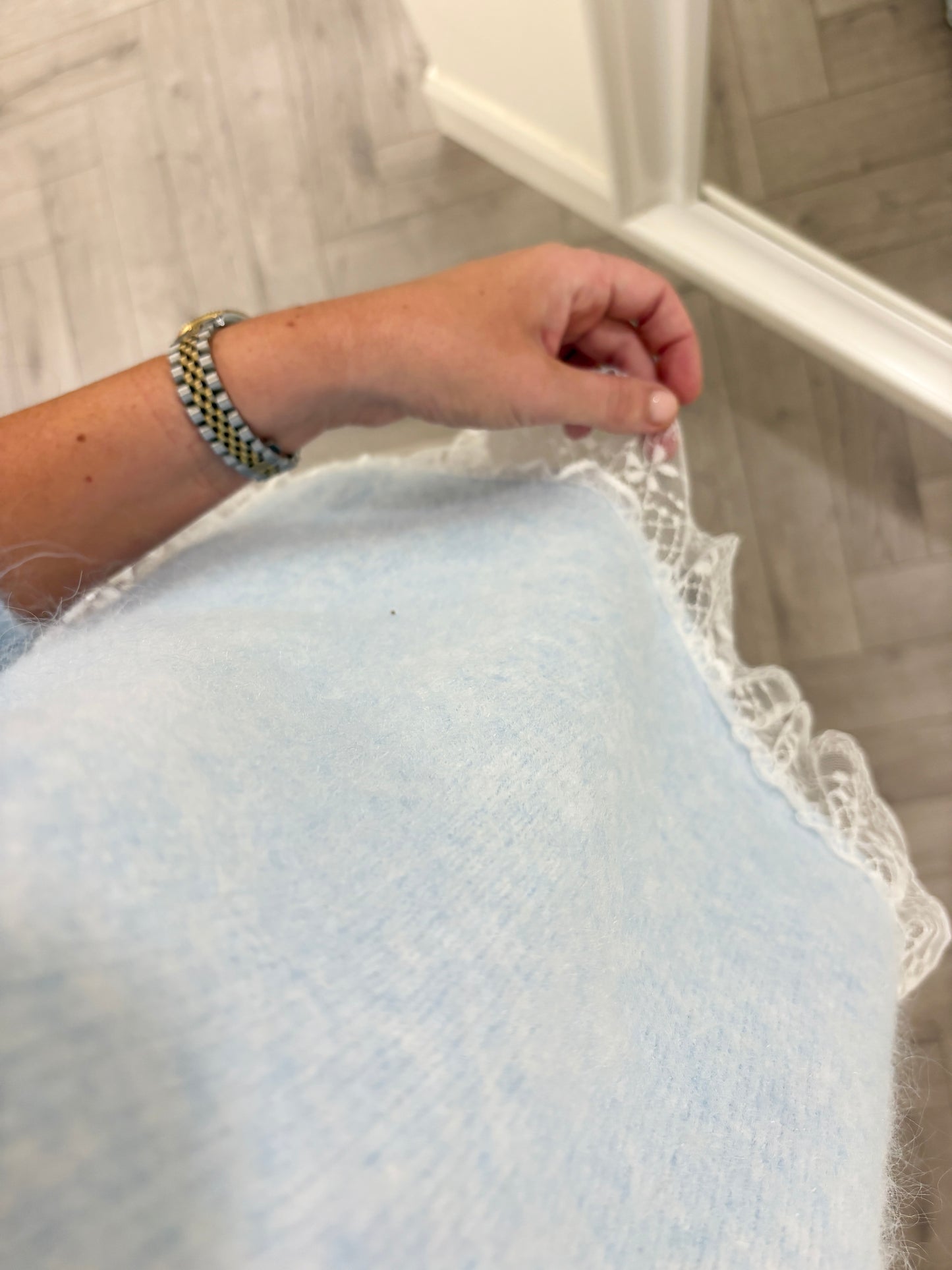 Pixie Knit Blue