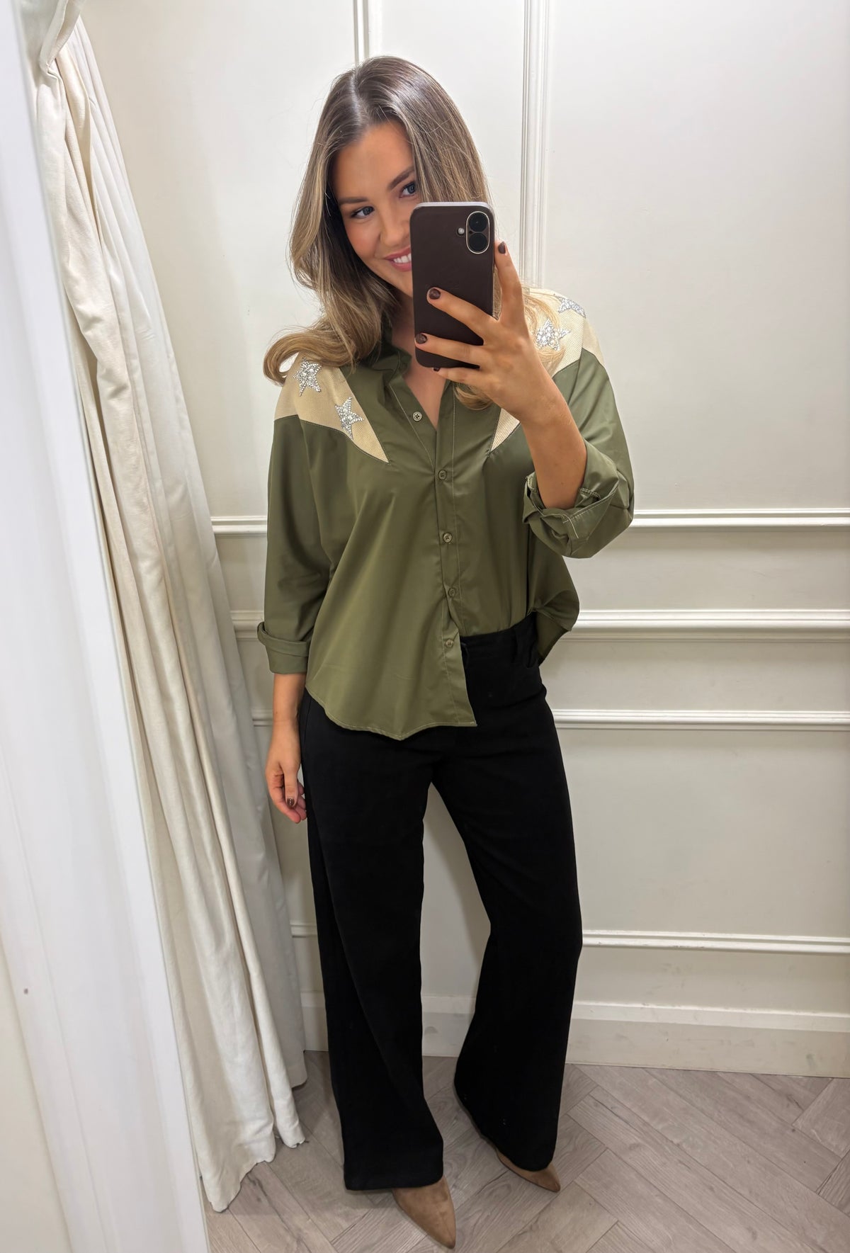 Arabella Shirt Khaki