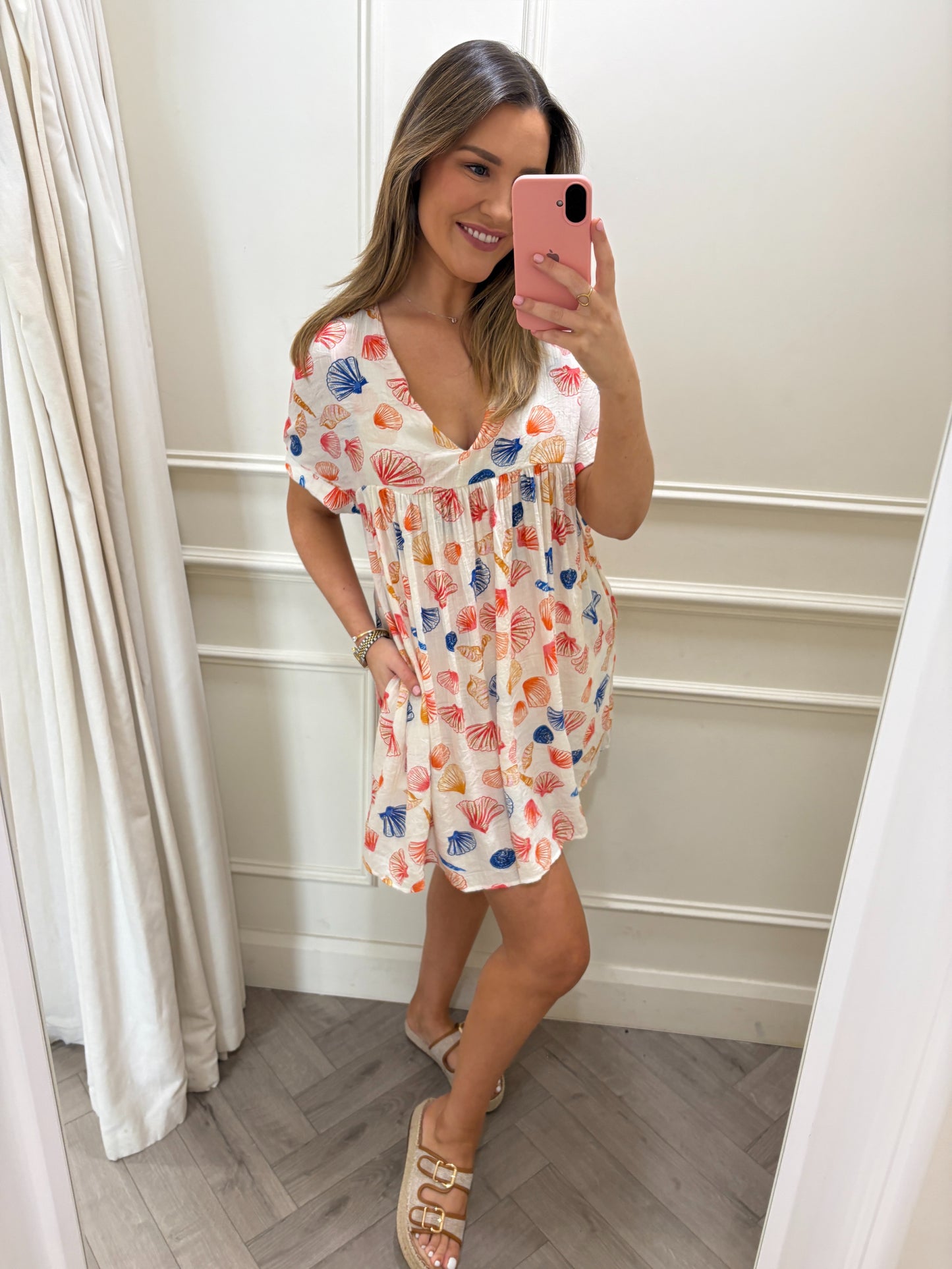 Clara Playsuit Orange