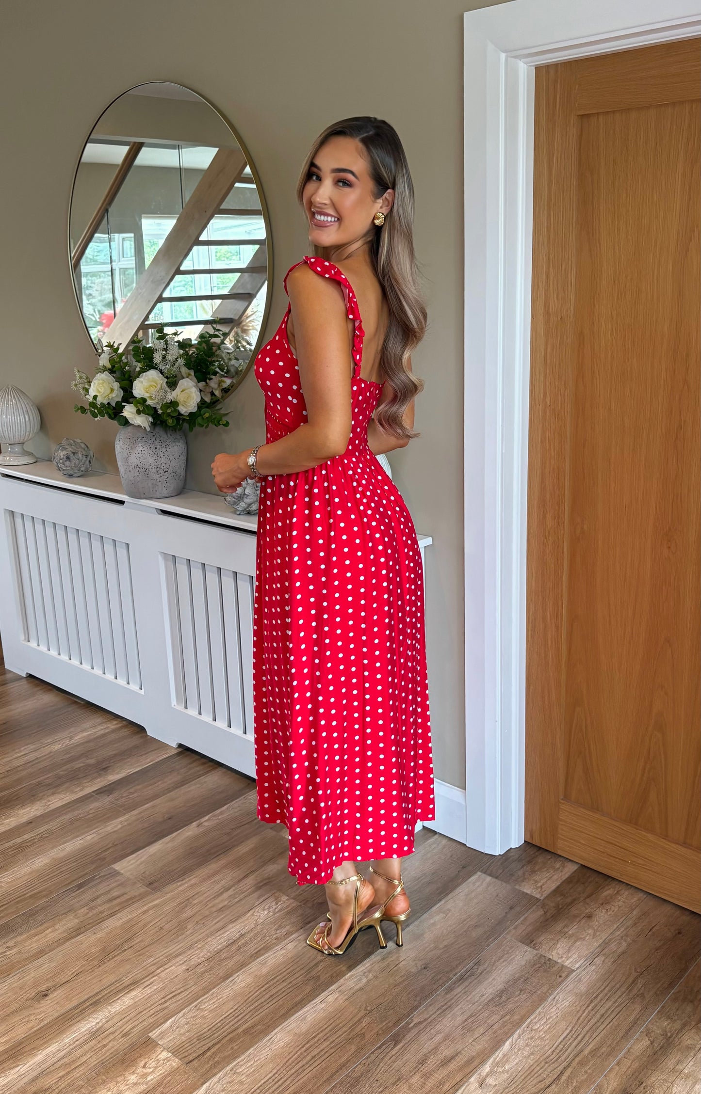 Lulu Dress Red