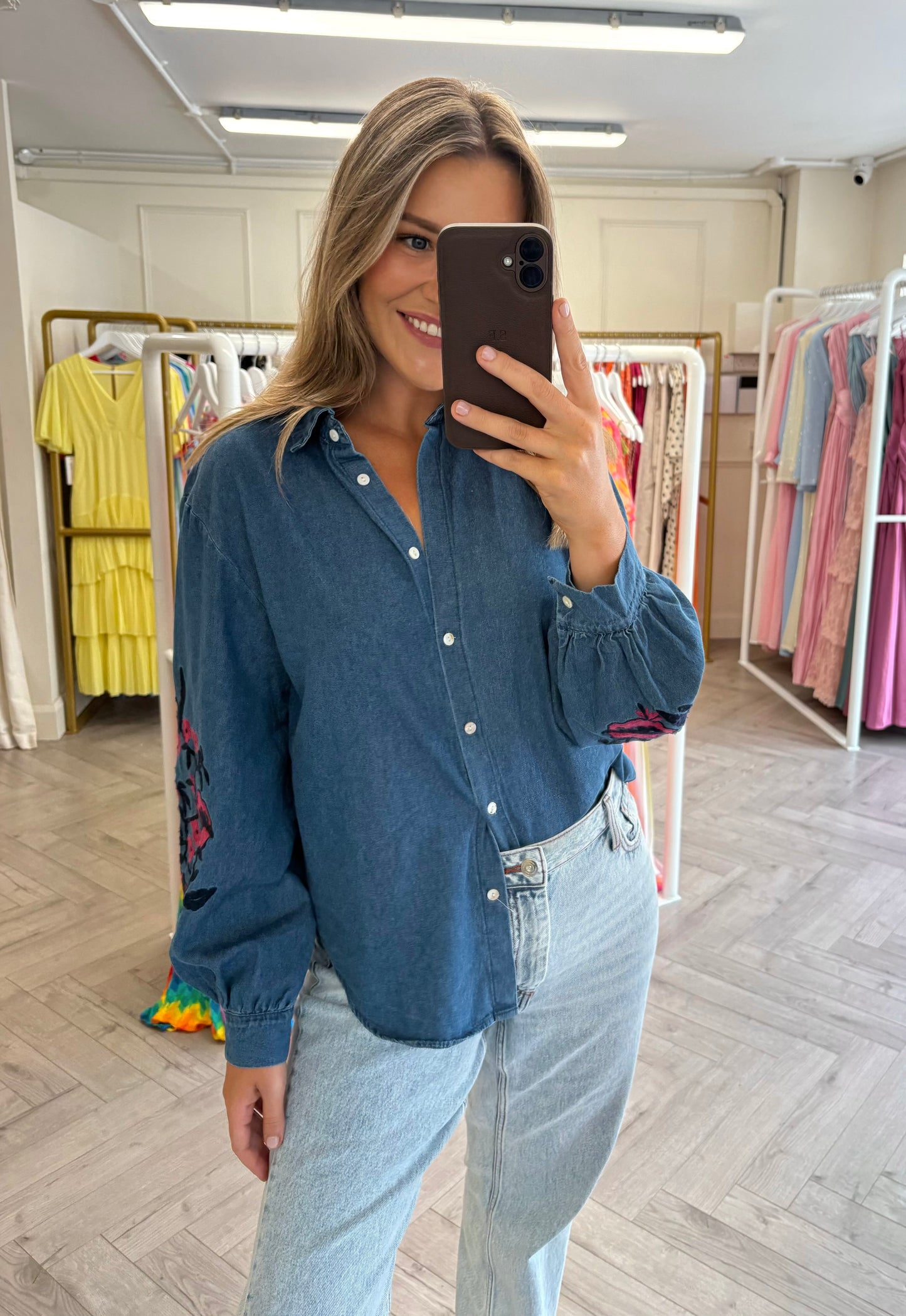 Clara Denim Shirt