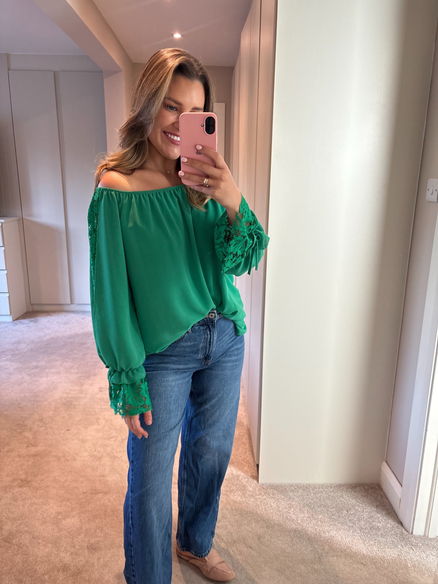 Laci Top Green