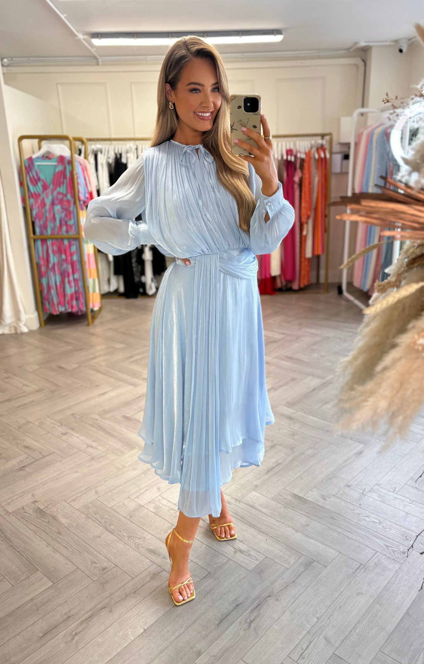 Willow Dress Blue
