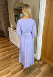 Cassie Belted Dress Lilac