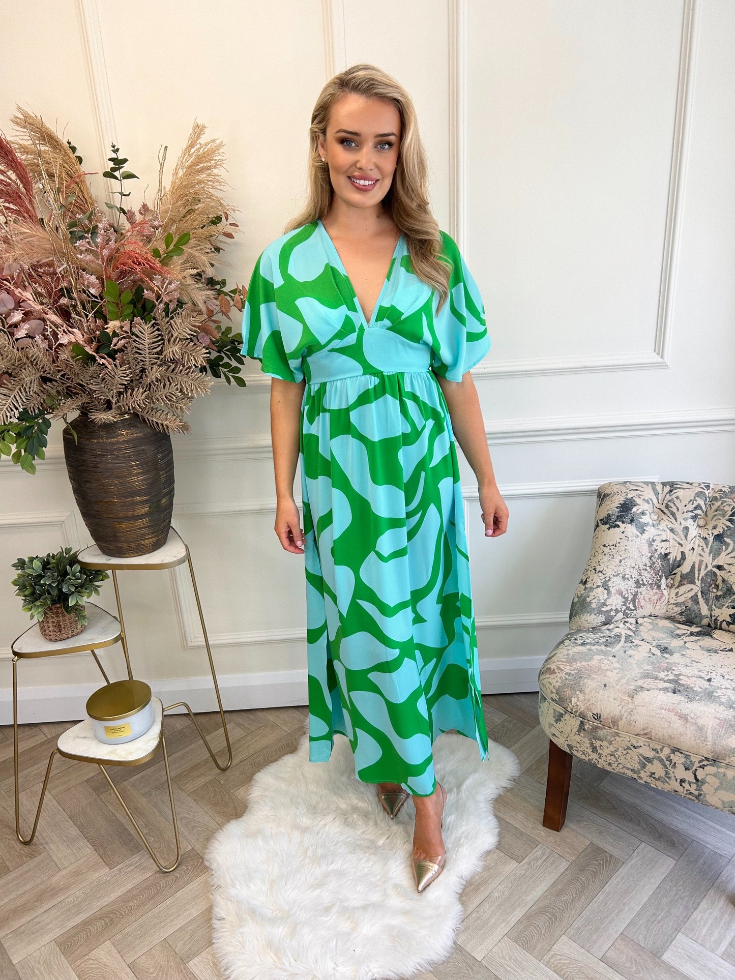 Erin Dress Green