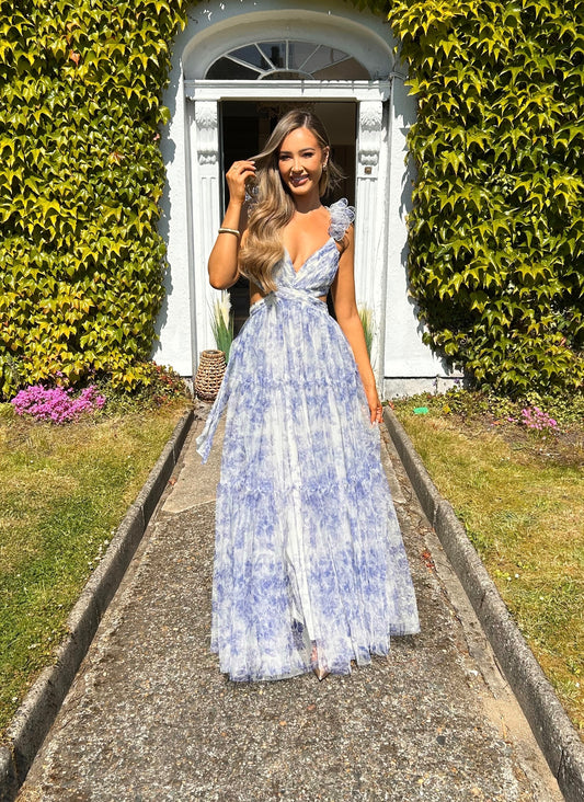 Destiny Dress Blue
