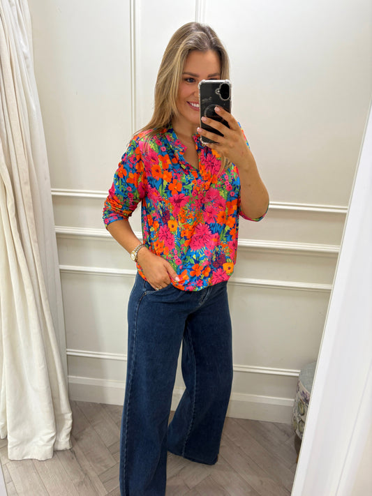 Willow Floral Top
