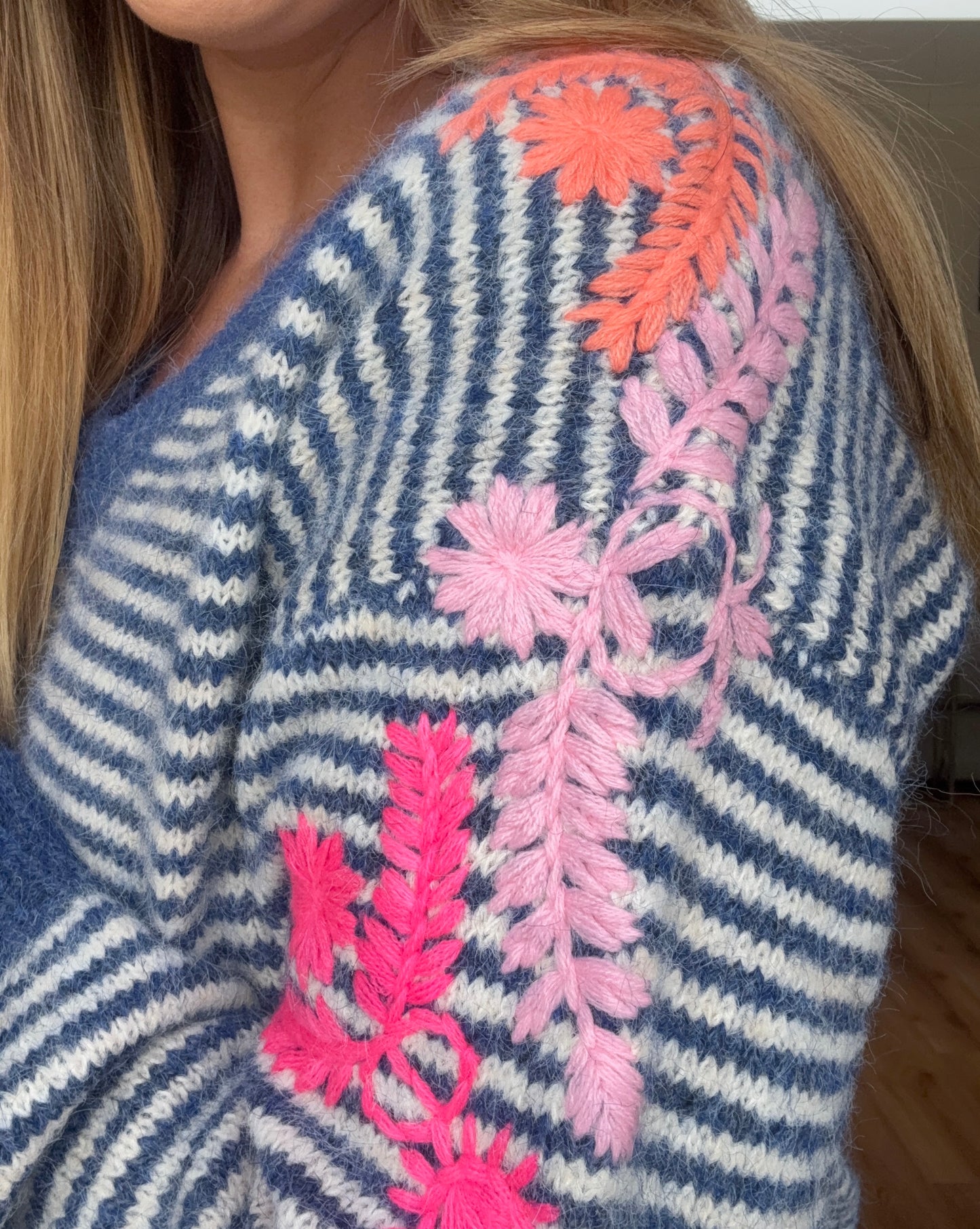 Priya Knit Blue