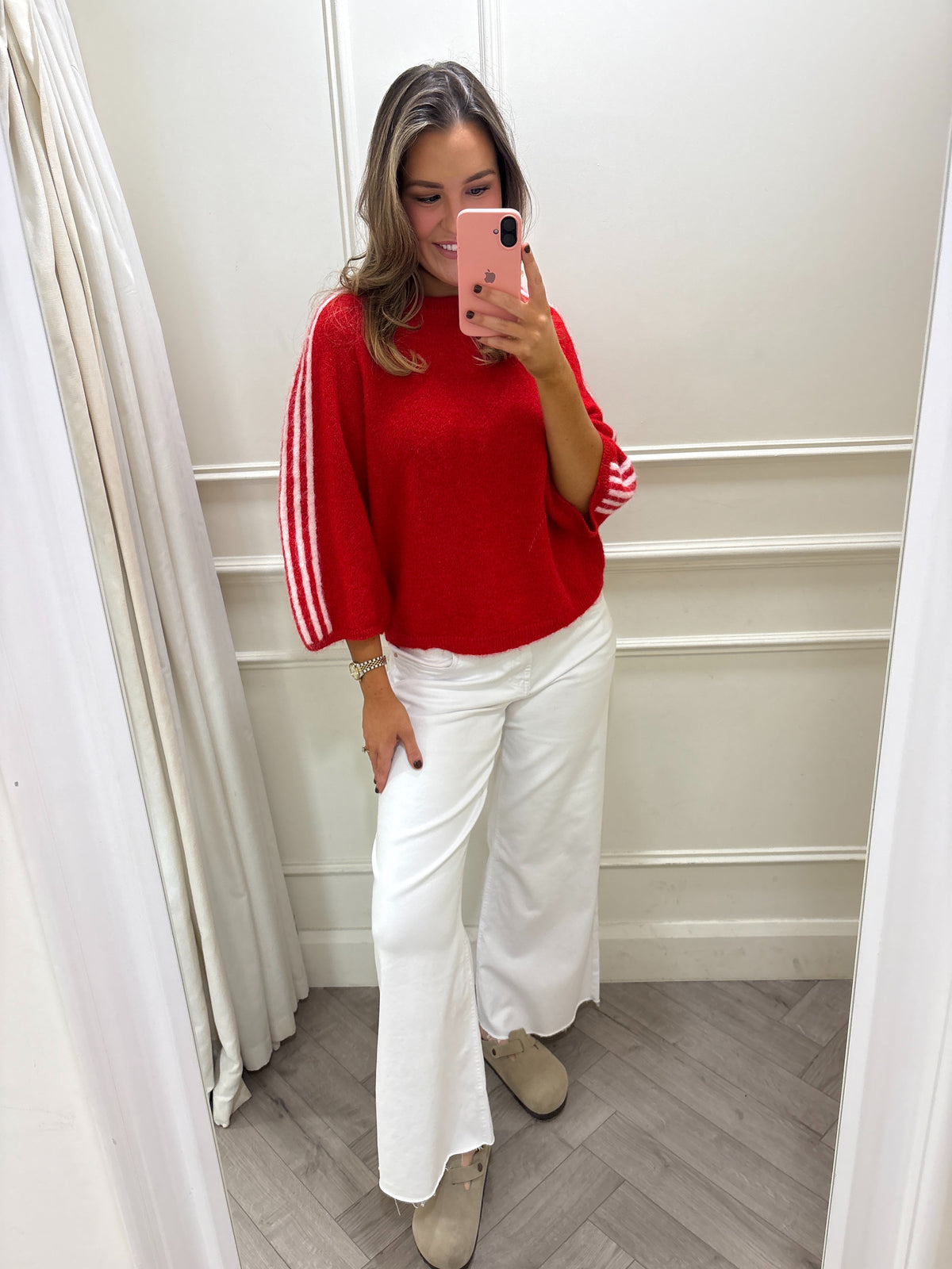 Gina Knit Red