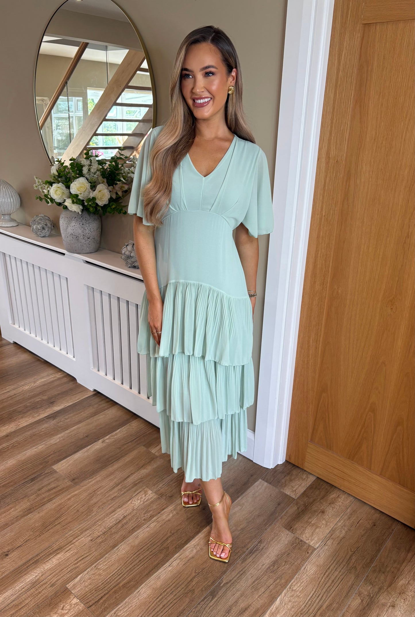 Mollie Dress Green