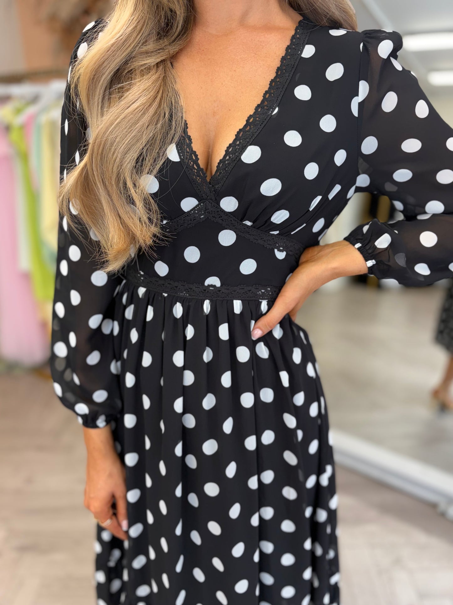 Starling Polka Dot Dress