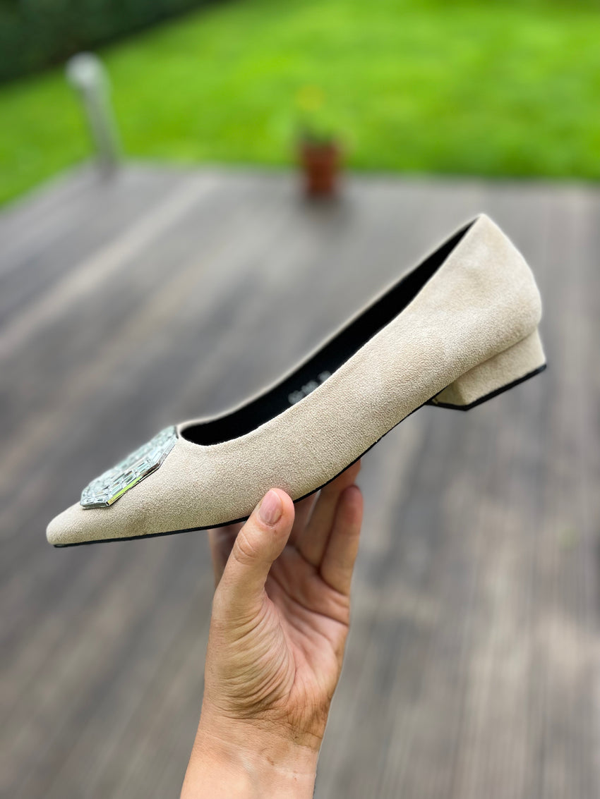 Demi Flat Beige