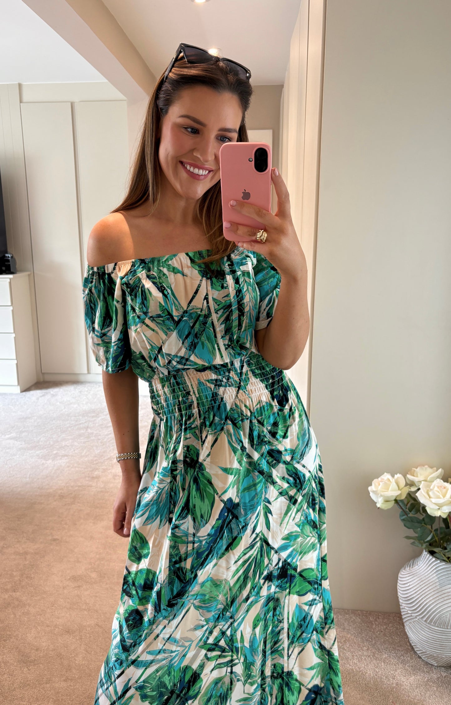Leemana Dress Green